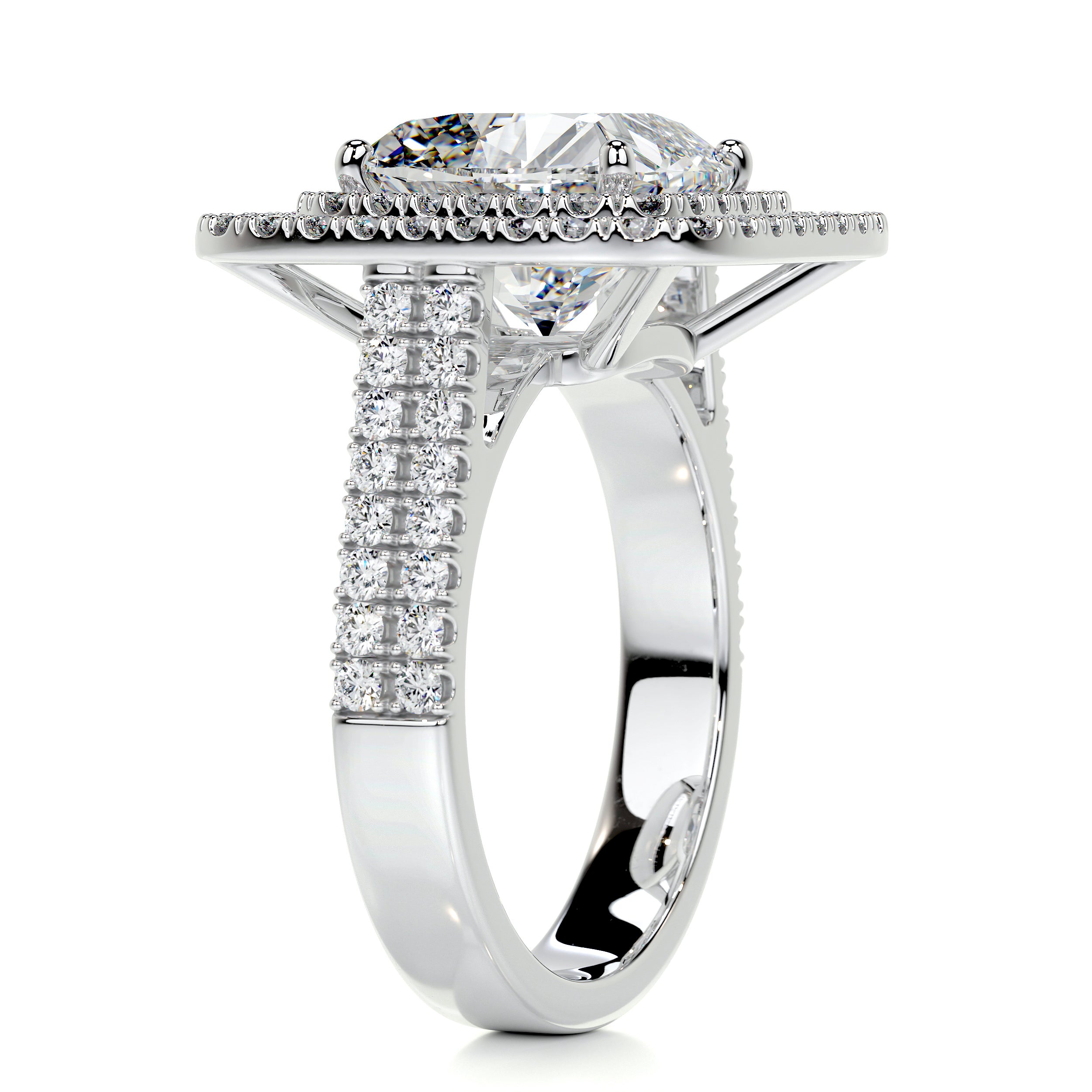 Piper Diamond Engagement Ring - 18K White Gold