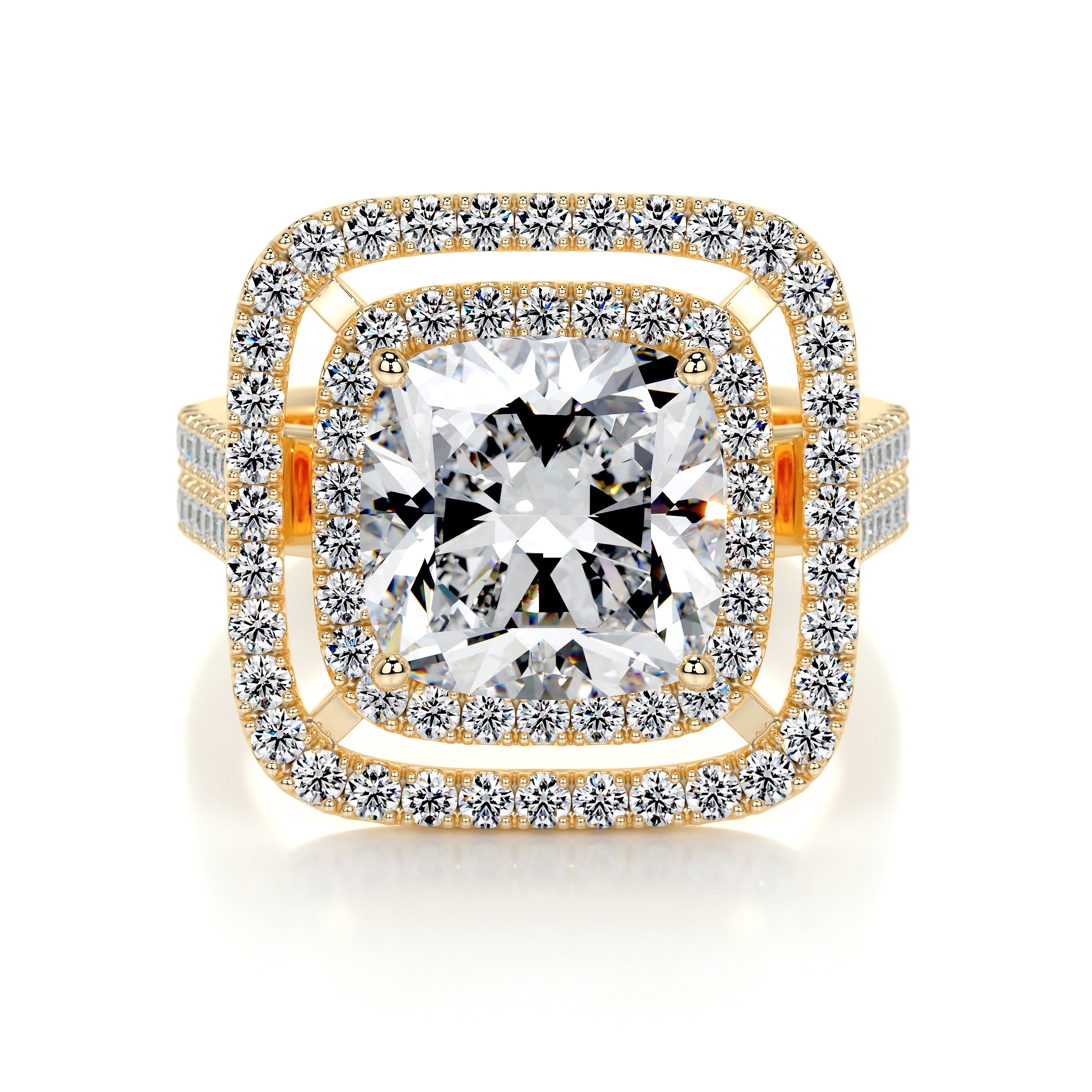 Piper Lab Grown Diamond Ring - 18K Yellow Gold