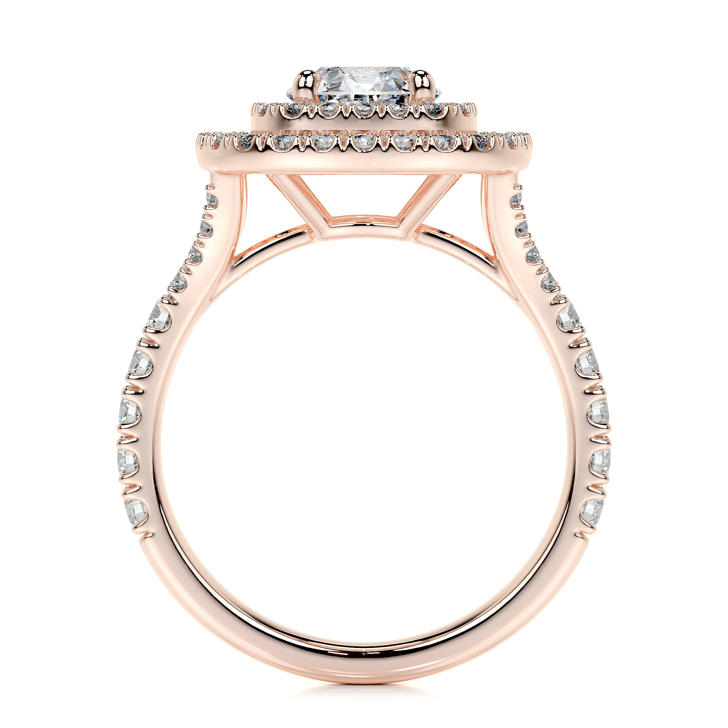 Natalie Lab Grown Diamond Ring -14K Rose Gold
