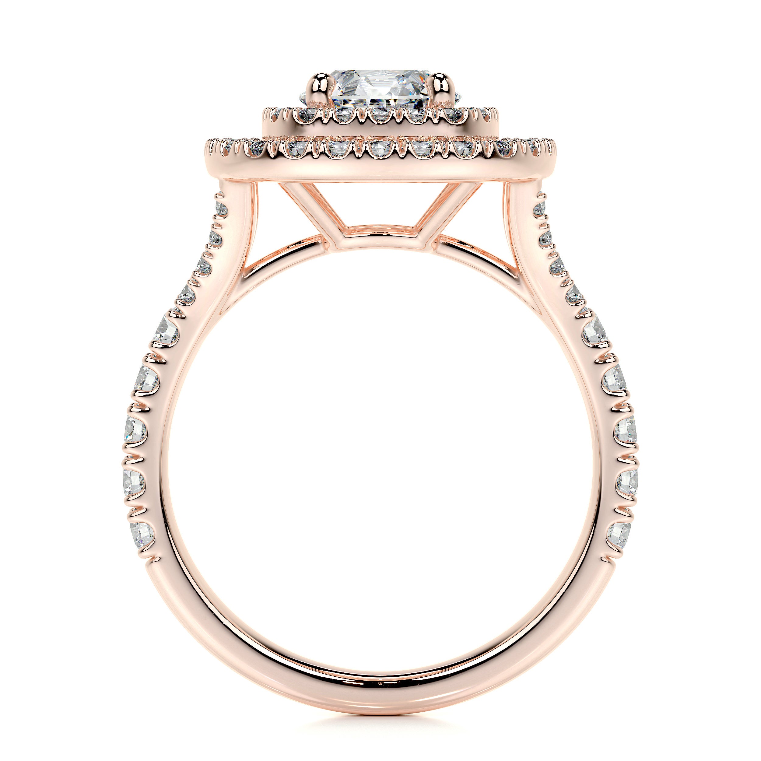 Natalie Lab Grown Diamond Ring -14K Rose Gold