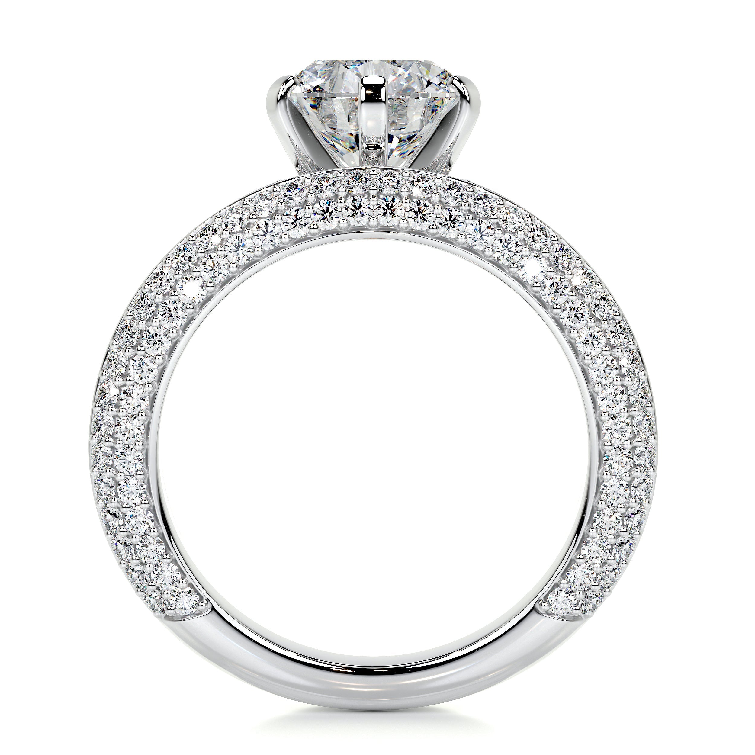Haven Lab Grown Diamond Bridal Set   (3.5 Carat) -Platinum