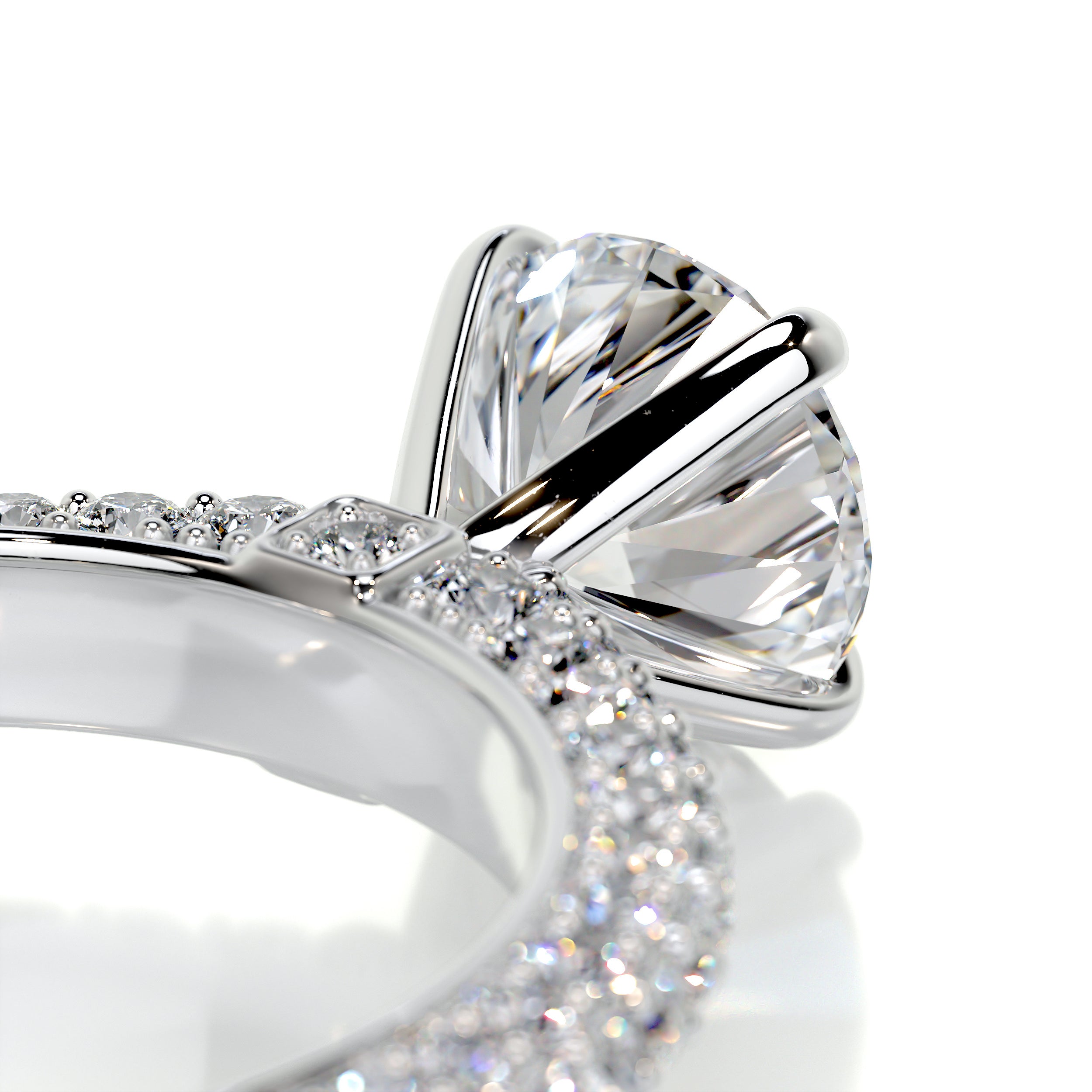 Lillian Diamond Engagement Ring -Platinum