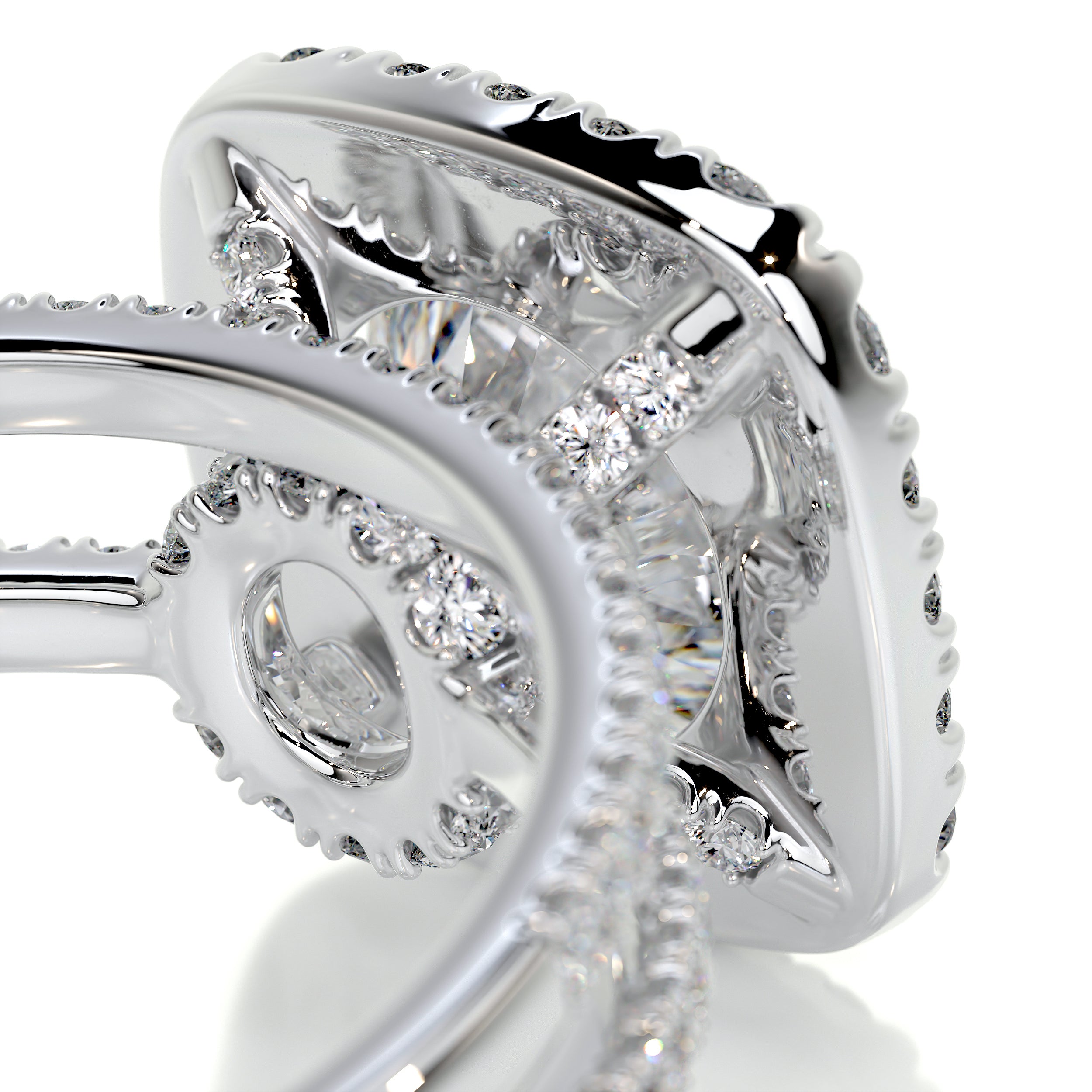 Catalina Diamond Bridal Set -14K White Gold