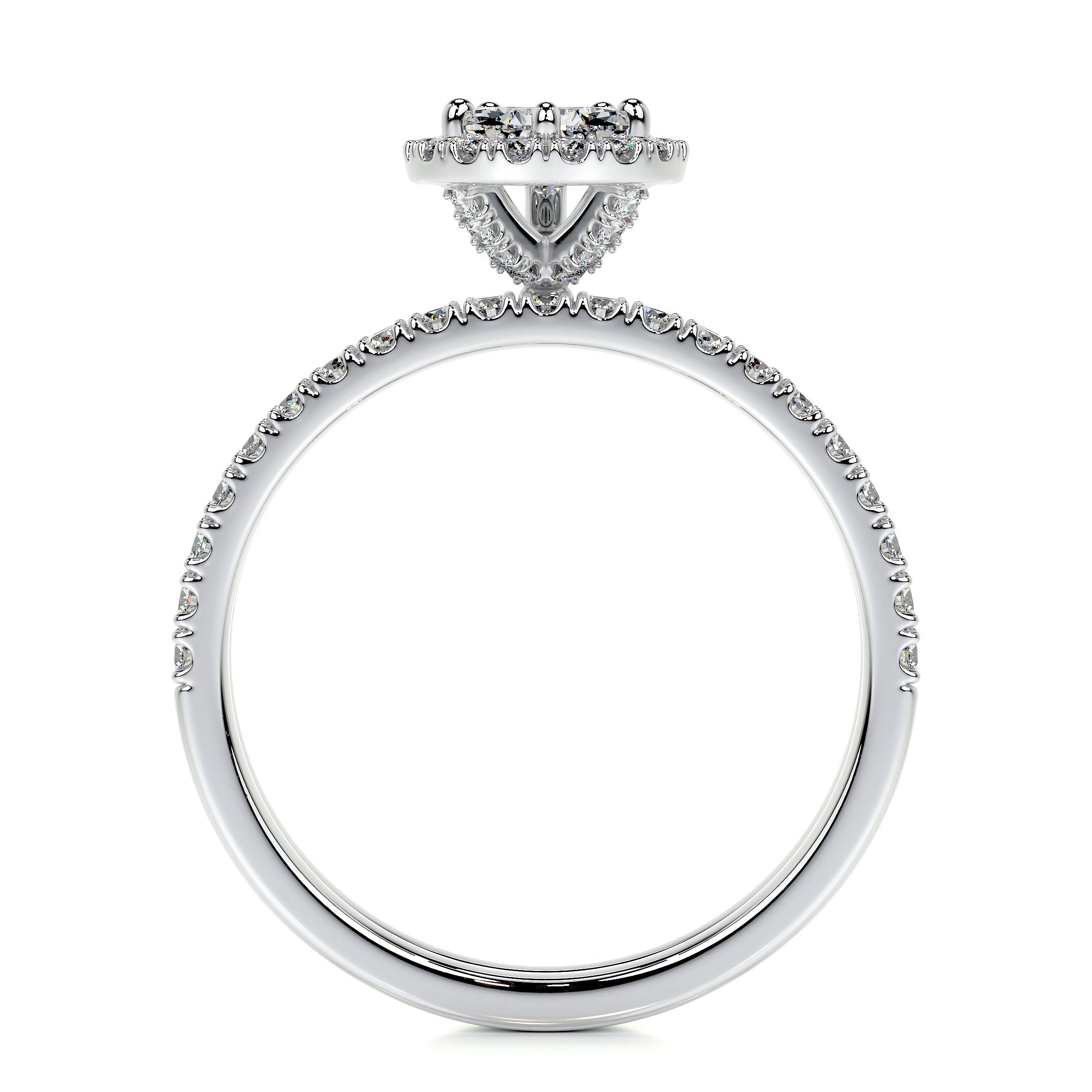 Juniper Lab Grown Diamond Bridal Set   (1.65 Carat) -Platinum