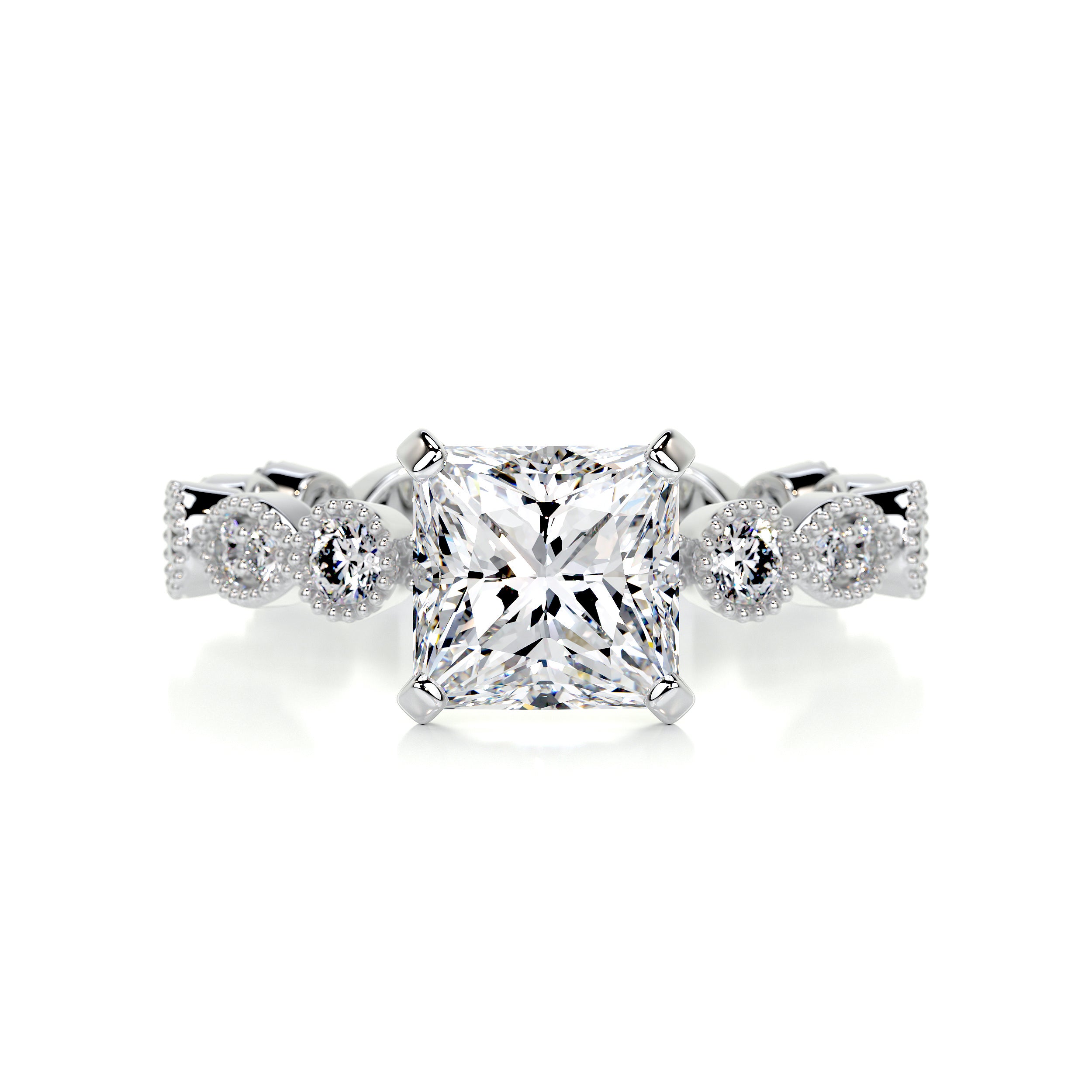 Amelia Diamond Engagement Ring -Platinum