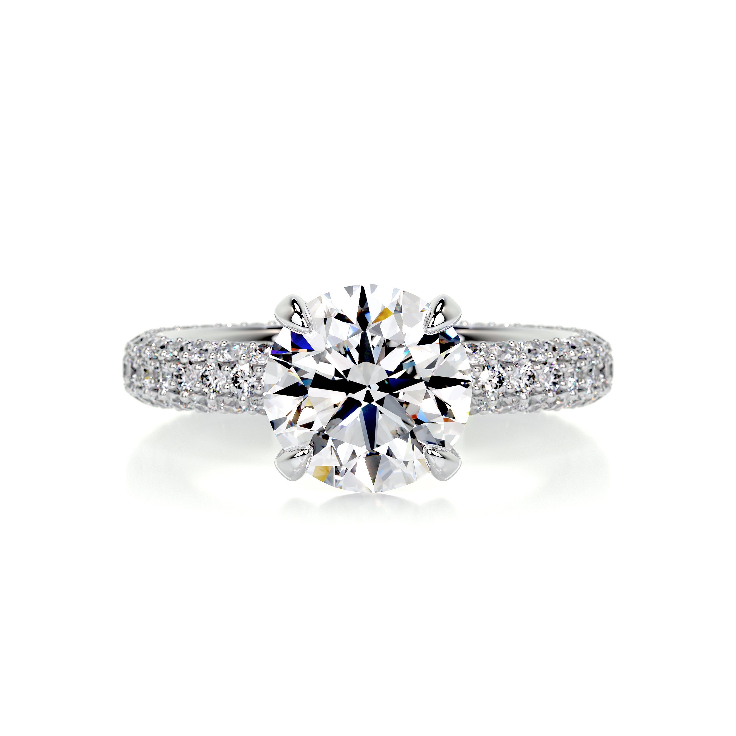 Charlotte Diamond Engagement Ring -Platinum