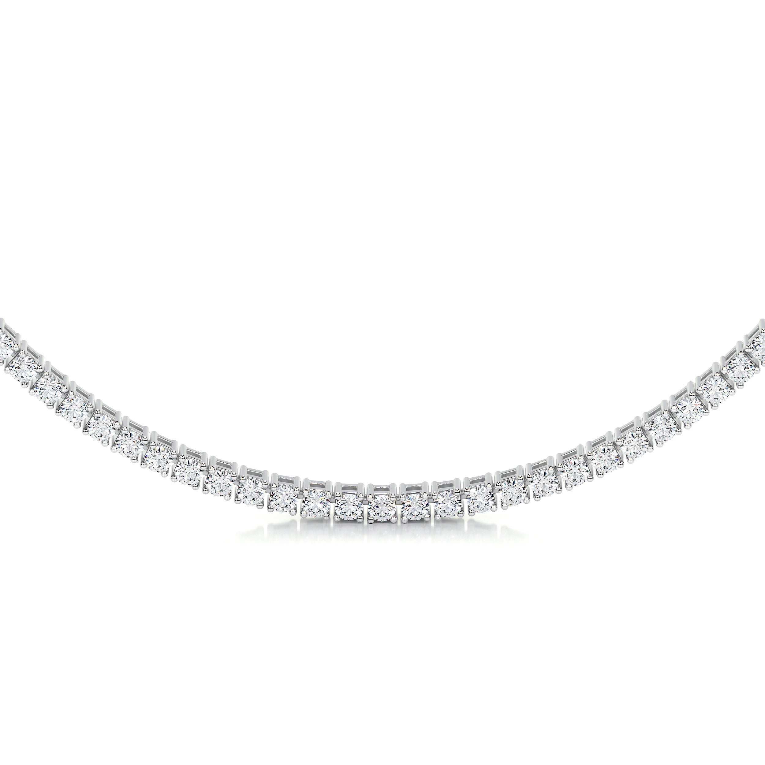 Callie Lab Grown Diamond Tennis Collier (6.00 Carat) -14K White Gold