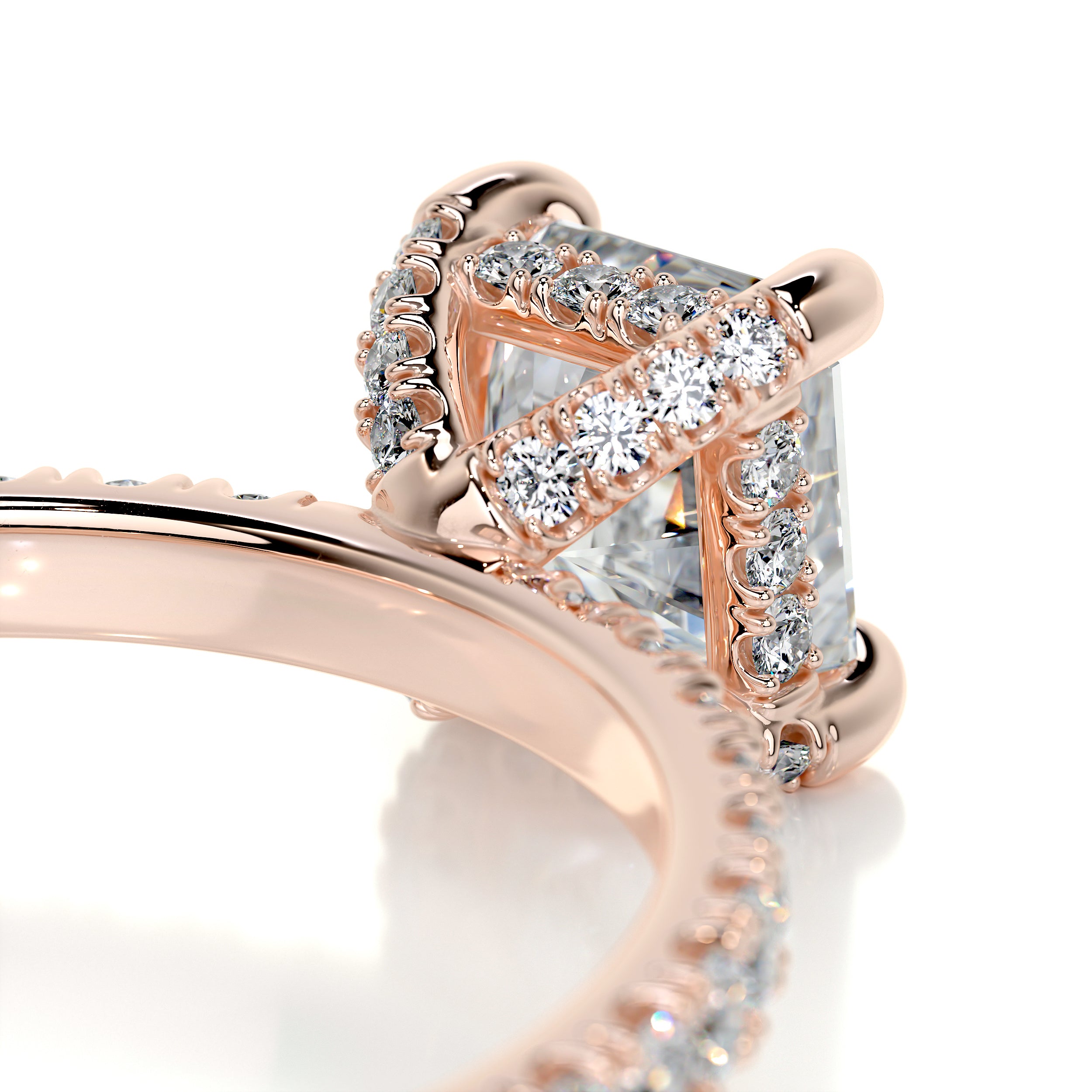 Deborah Diamond Engagement Ring -14K Rose Gold