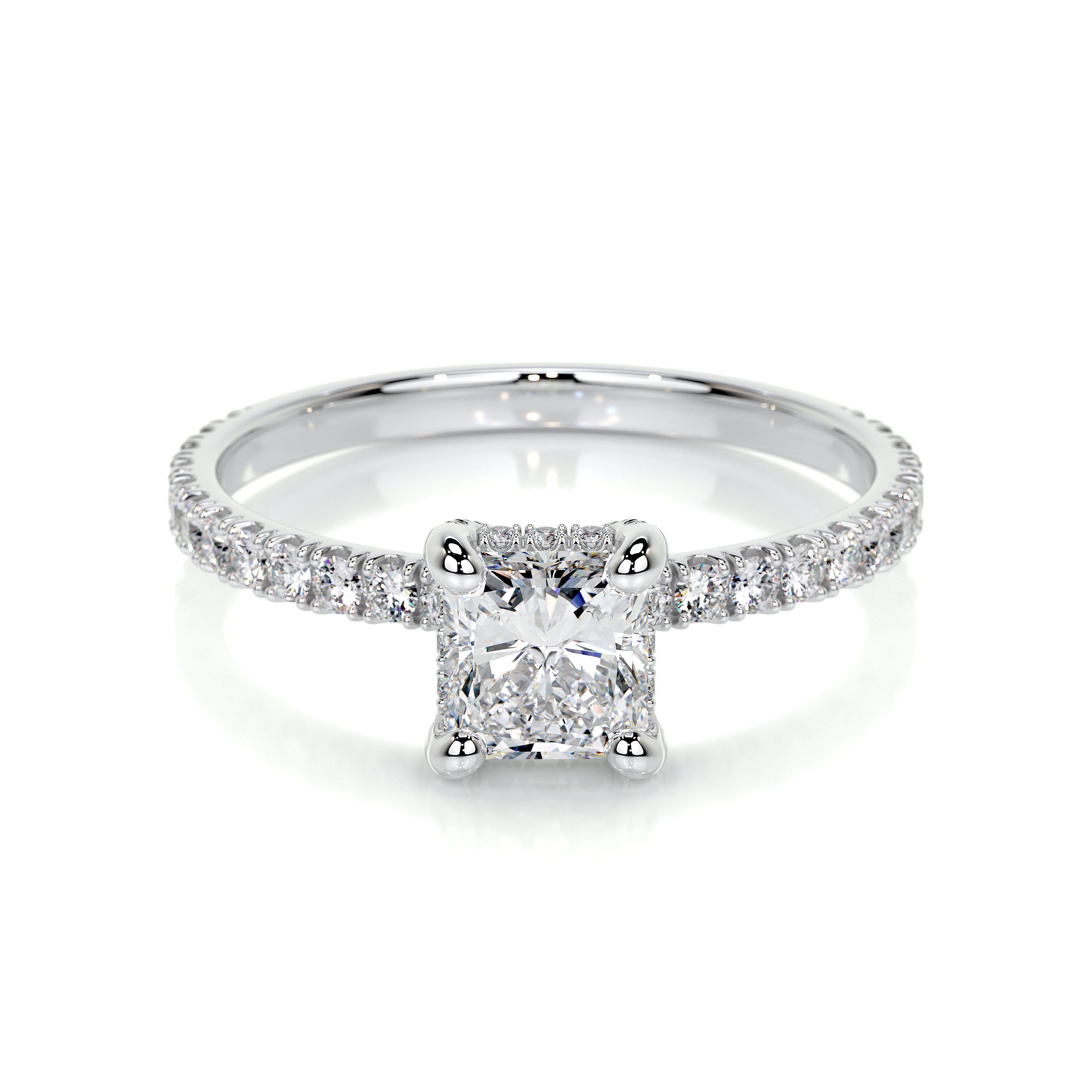 Deborah Lab Grown Diamond Ring   (1.50 Carat) -14K White Gold