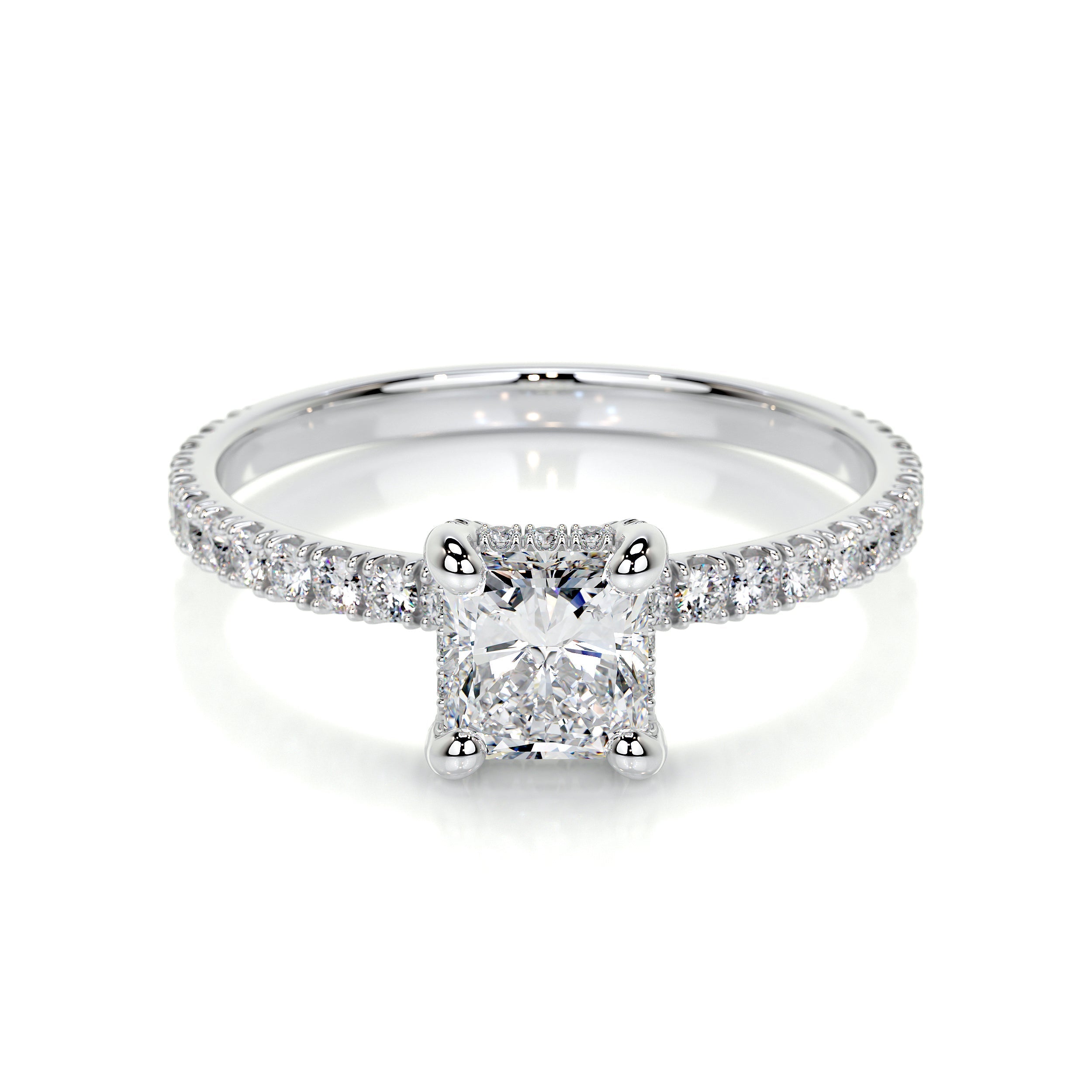 Deborah Lab Grown Diamond Ring (1.50 Carat) -18K White Gold