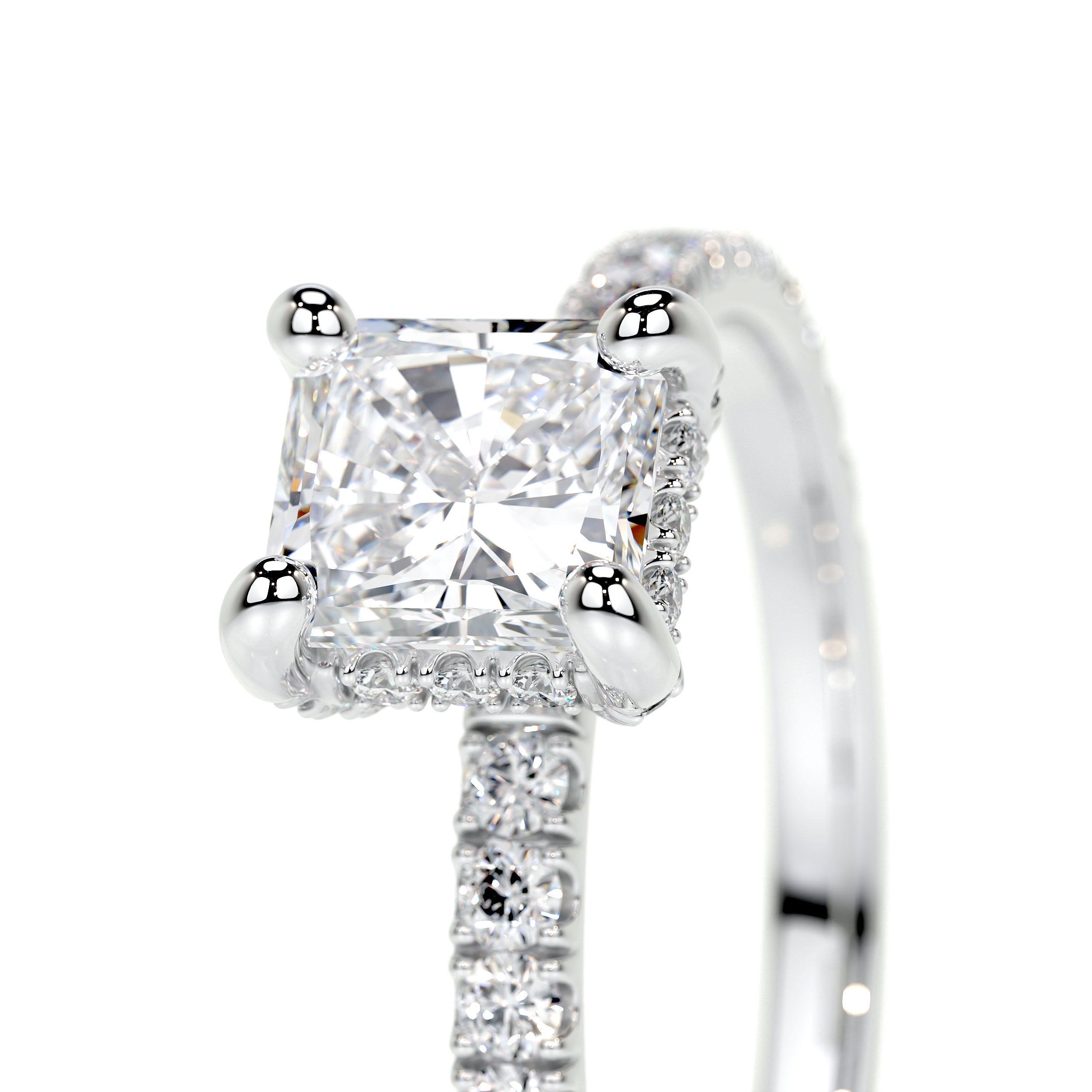 Deborah Lab Grown Diamond Ring (1.50 Carat) -14K White Gold