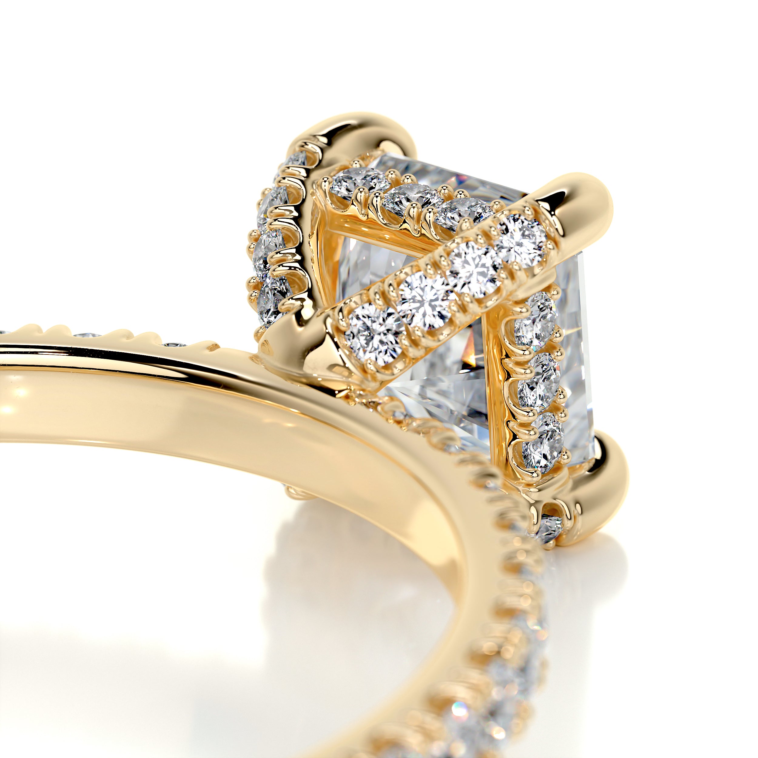 Deborah Diamond Engagement Ring -18K Yellow Gold