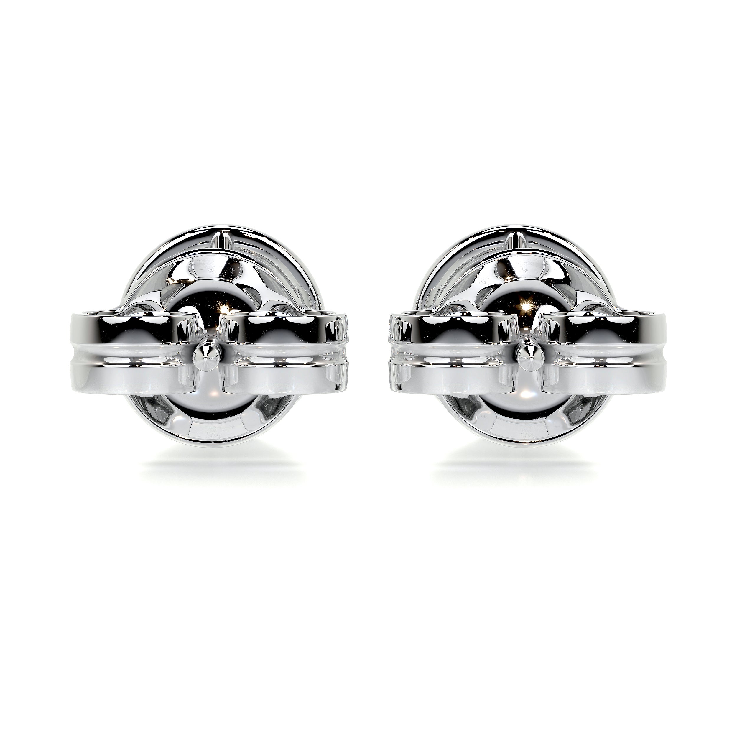 Courtney Earrings -14K White Gold