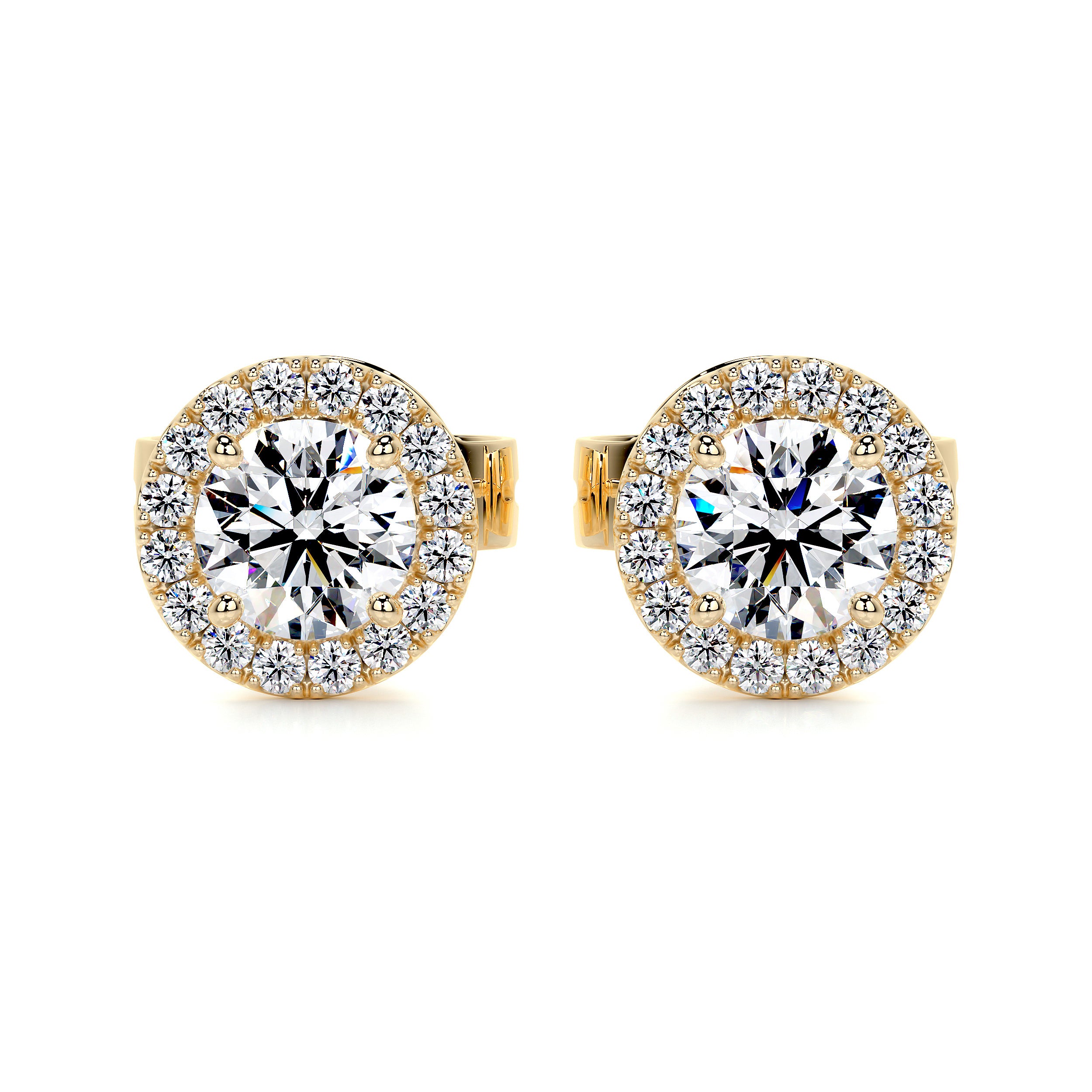 Courtney Earrings -18K Yellow Gold