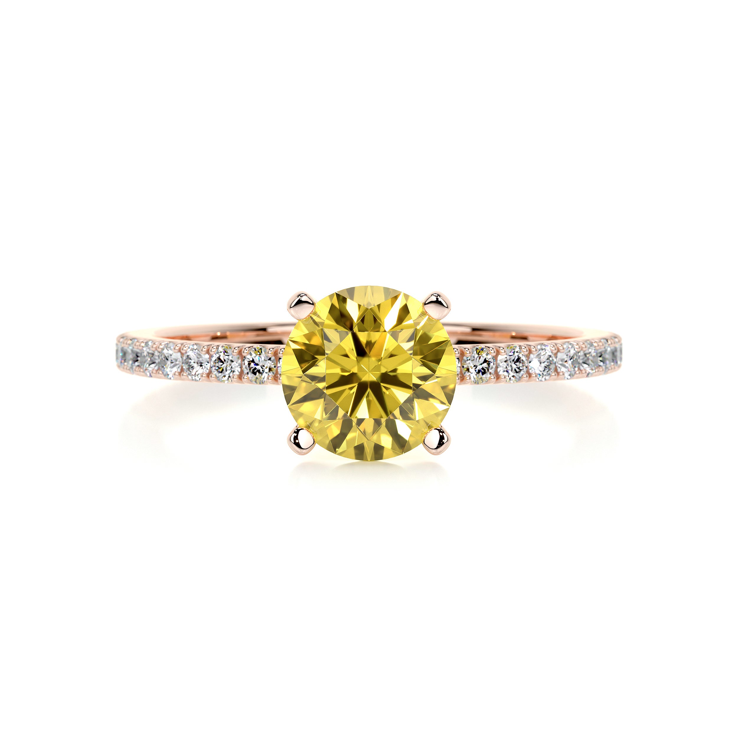 2.80 CT Yellow Radiant Cut Diamond Engagement Ring. Canary Yellow Diamond Ring. Fancy Lab Diamond Ring. Anniversary outlet Gift. Hidden Halo Ring