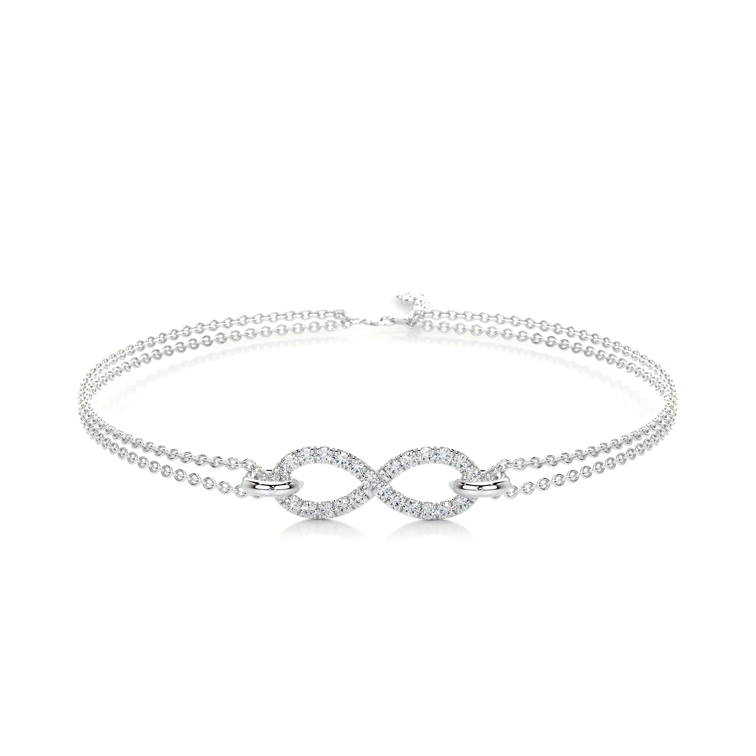 Debbie Lab Grown Diamonds Bracelet (0.25 Carat) -14K White Gold