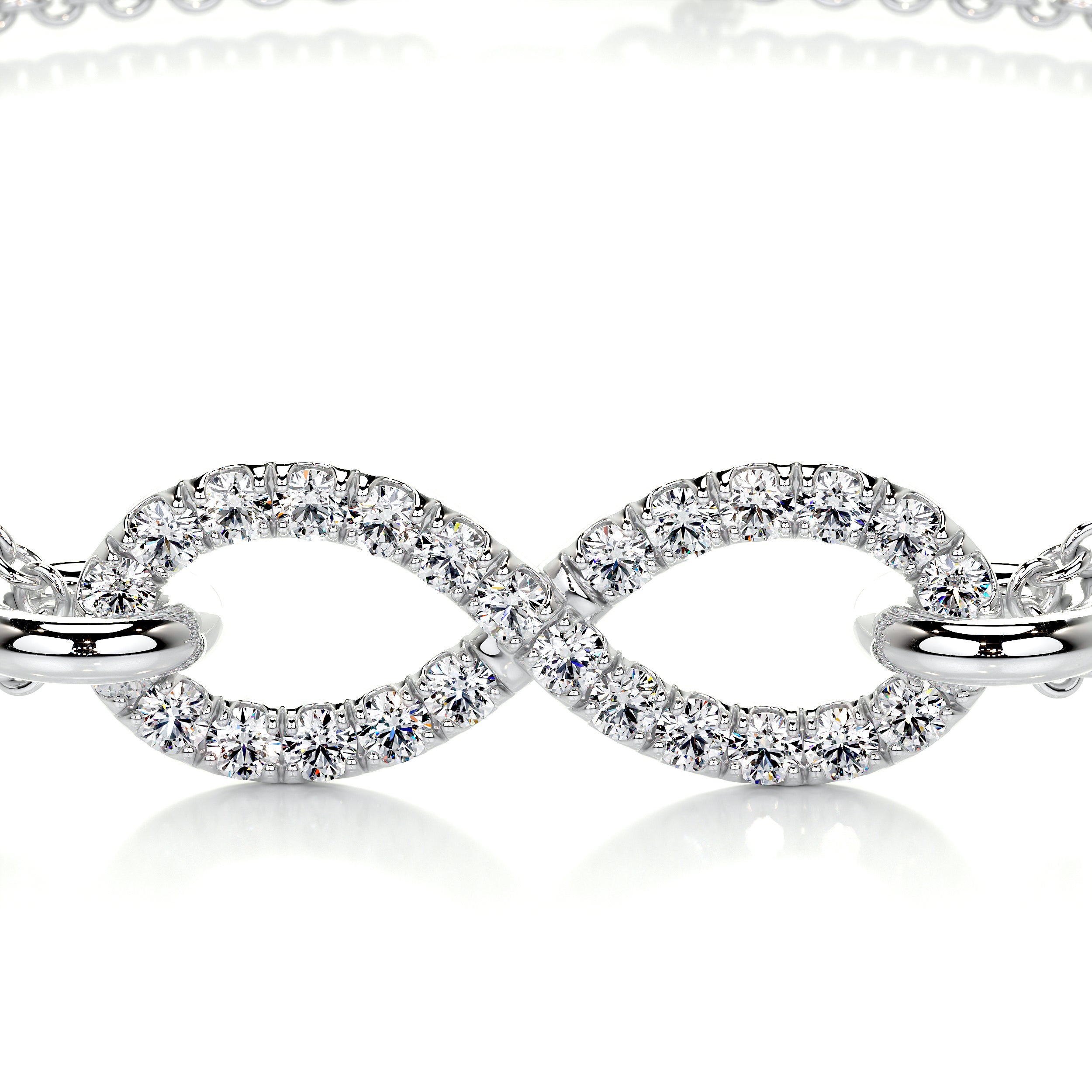 Debbie Lab Grown Diamonds Bracelet (0.25 Carat) -14K White Gold