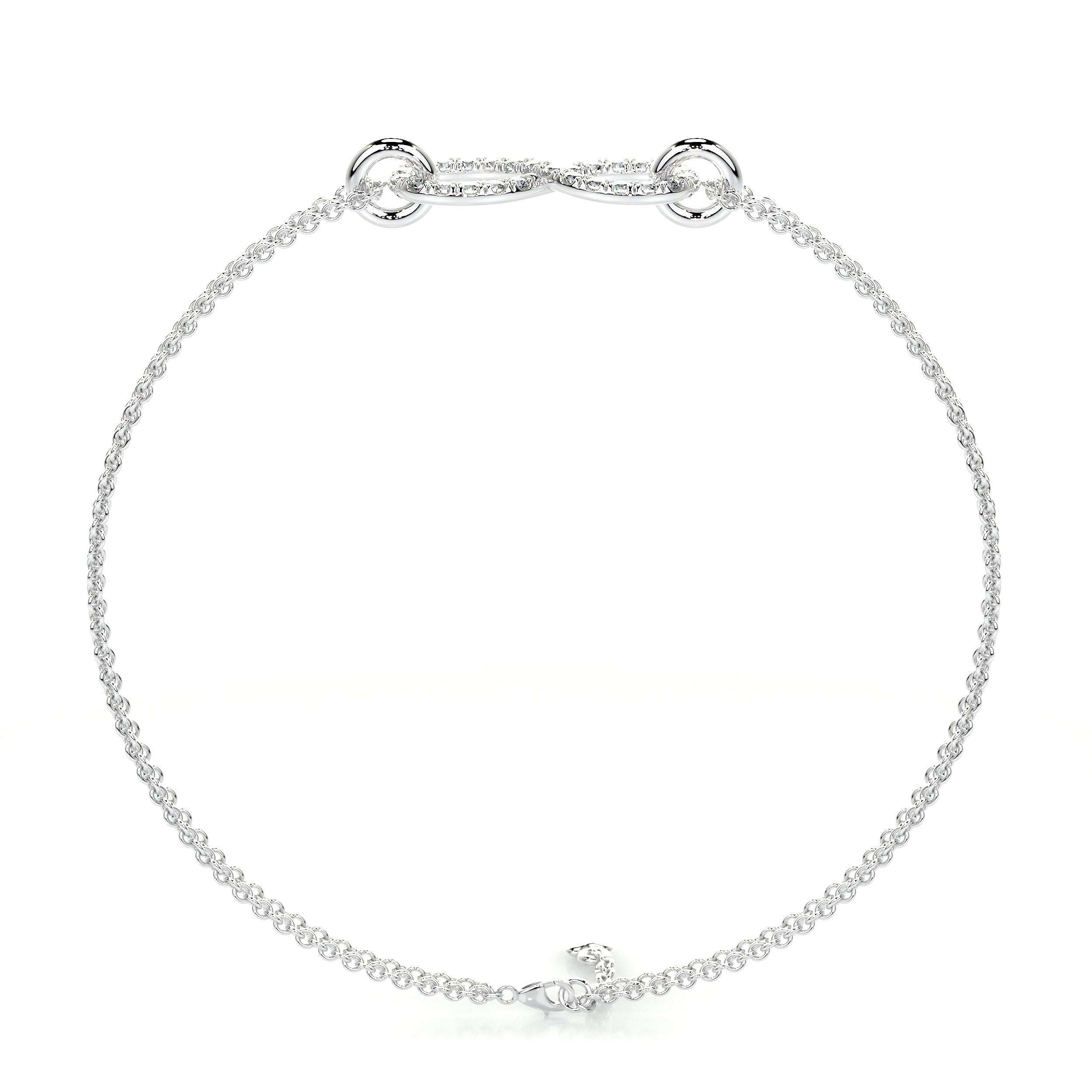 Debbie Diamonds Bracelet (0.25 Carat) -14K White Gold