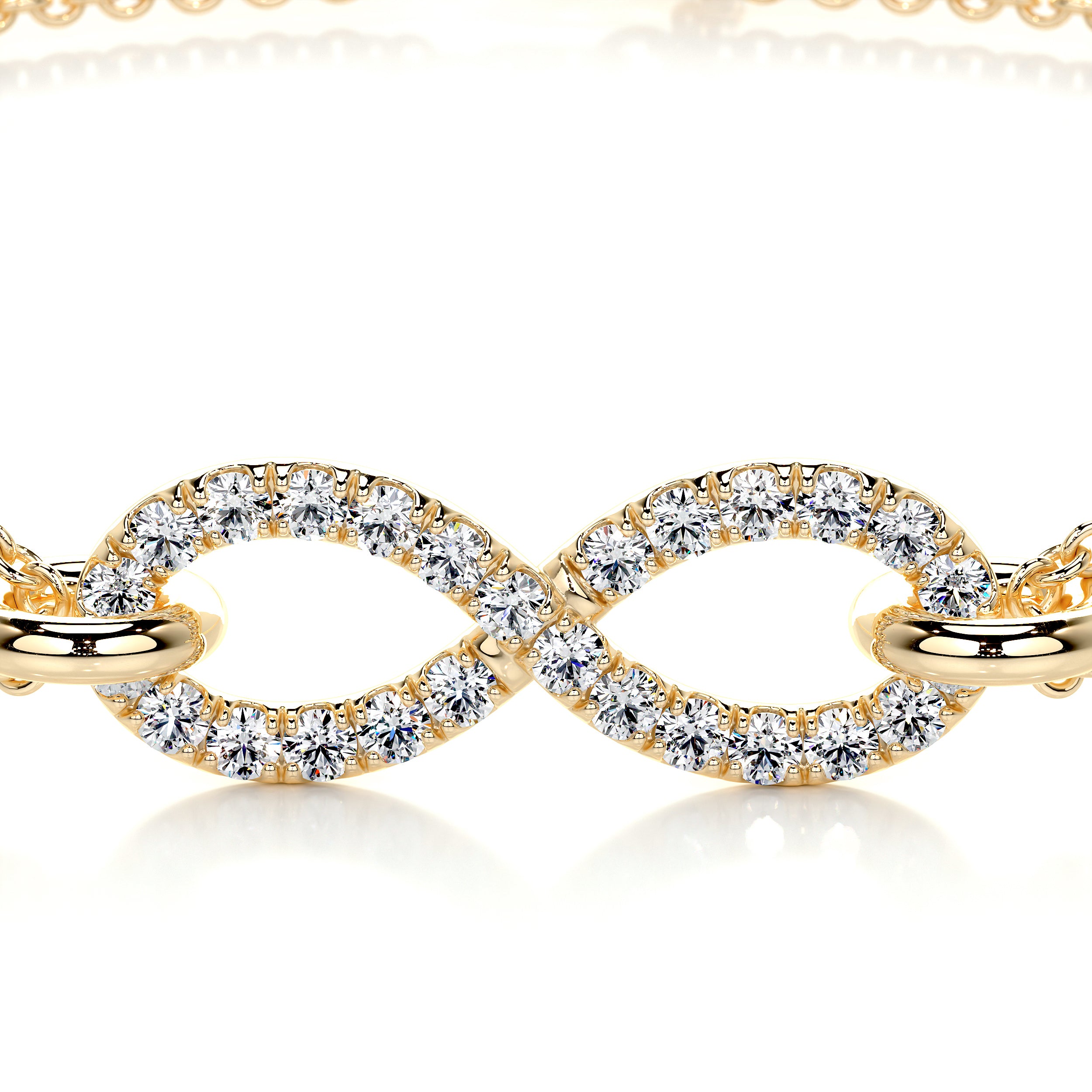 Debbie Lab Grown Diamonds Bracelet (0.25 Carat) -18K Yellow Gold