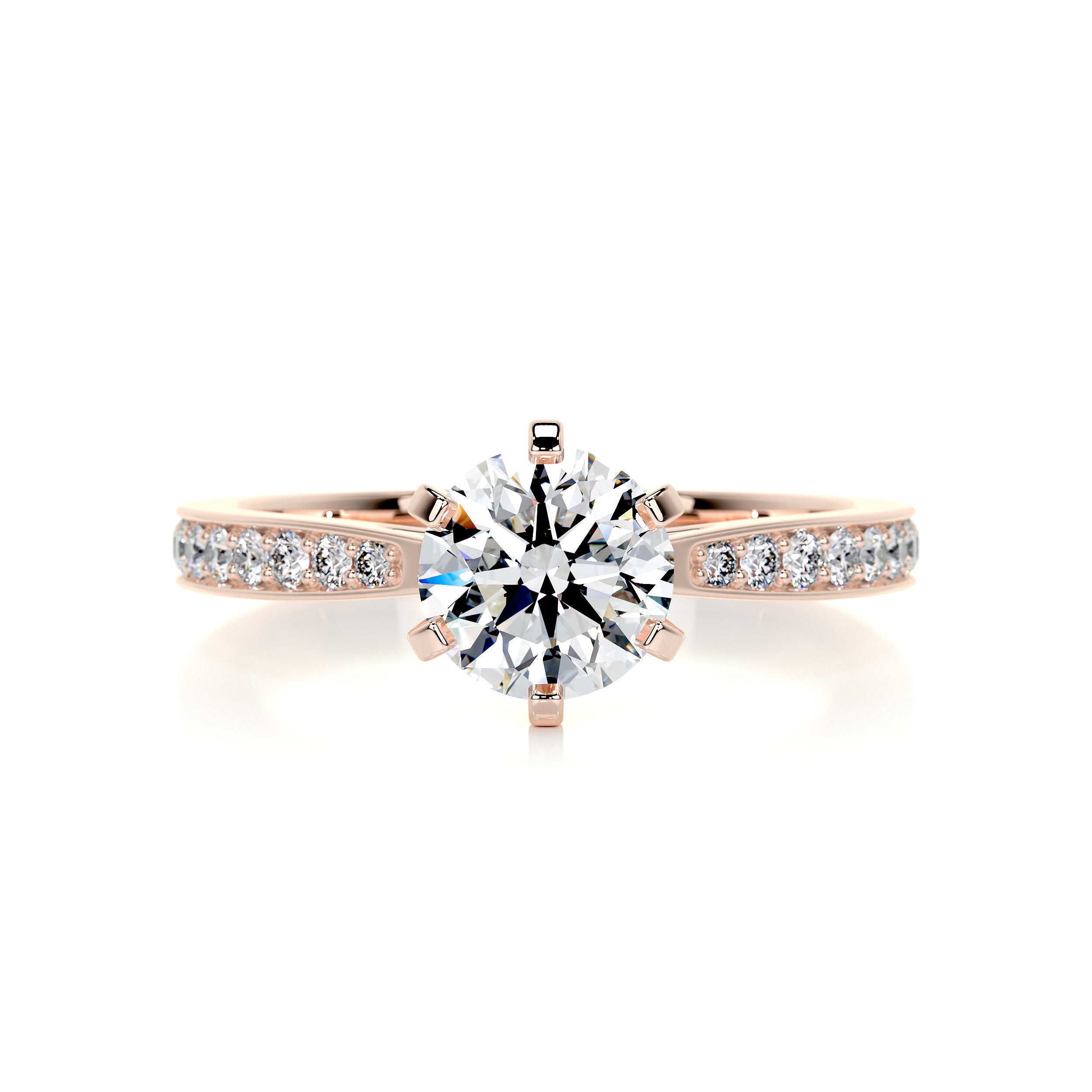 Talia Diamond Engagement Ring - 14K Rose Gold