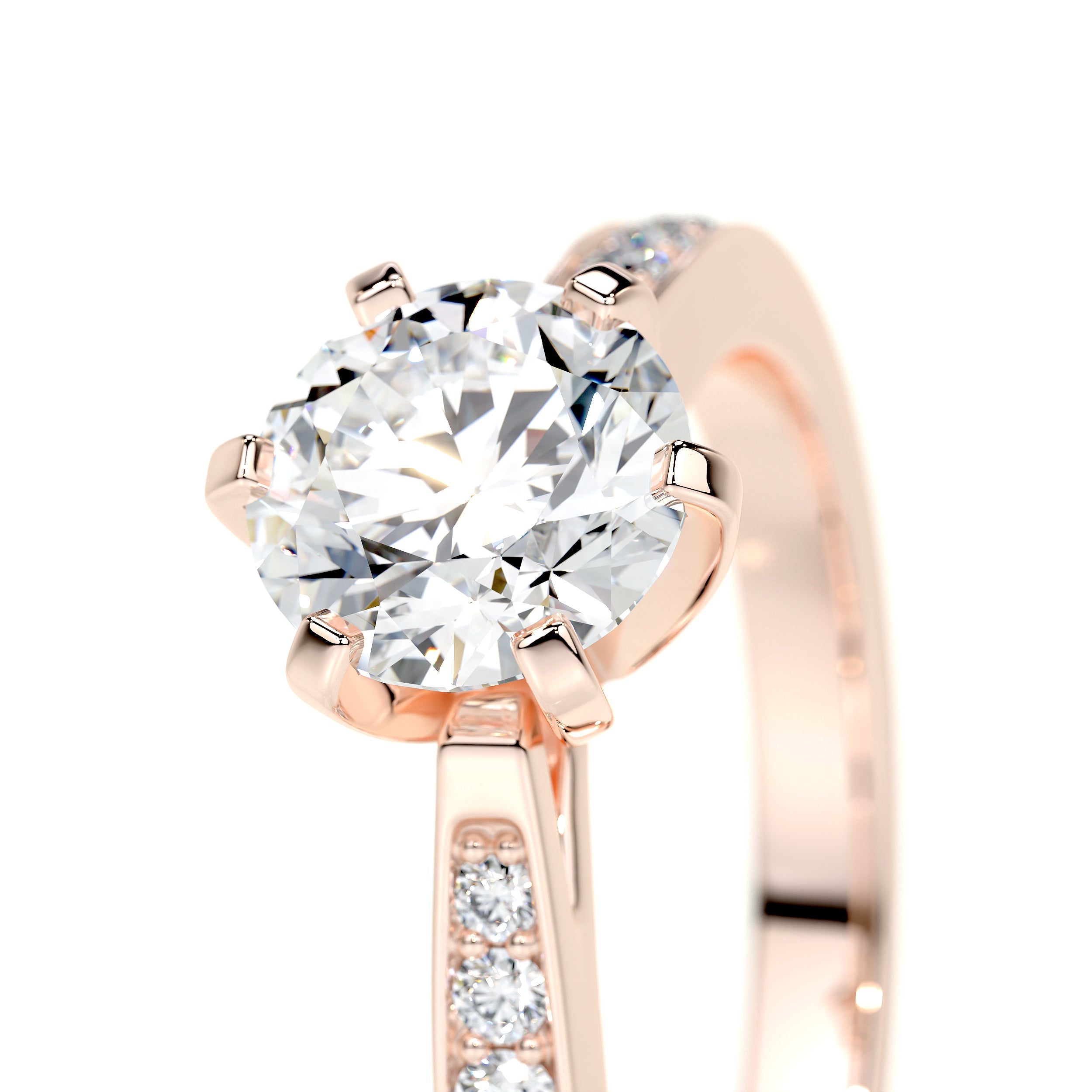 Talia Lab Grown Diamond Ring - 14K Rose Gold