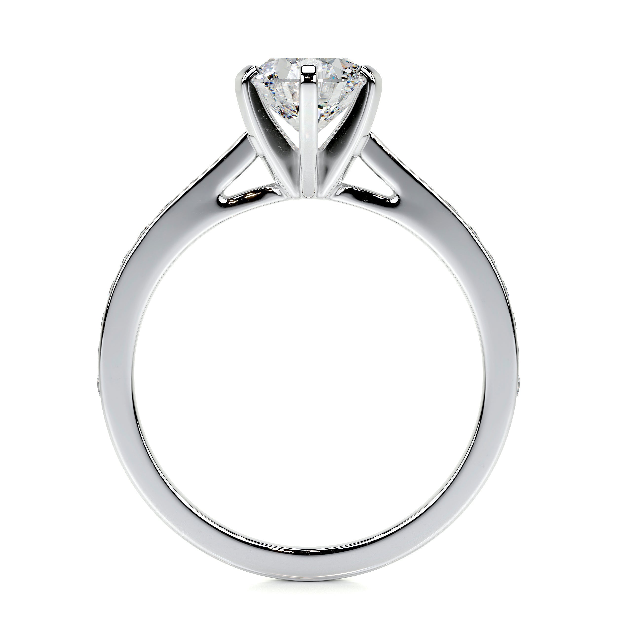 Talia Lab Grown Diamond Ring - 14K White Gold