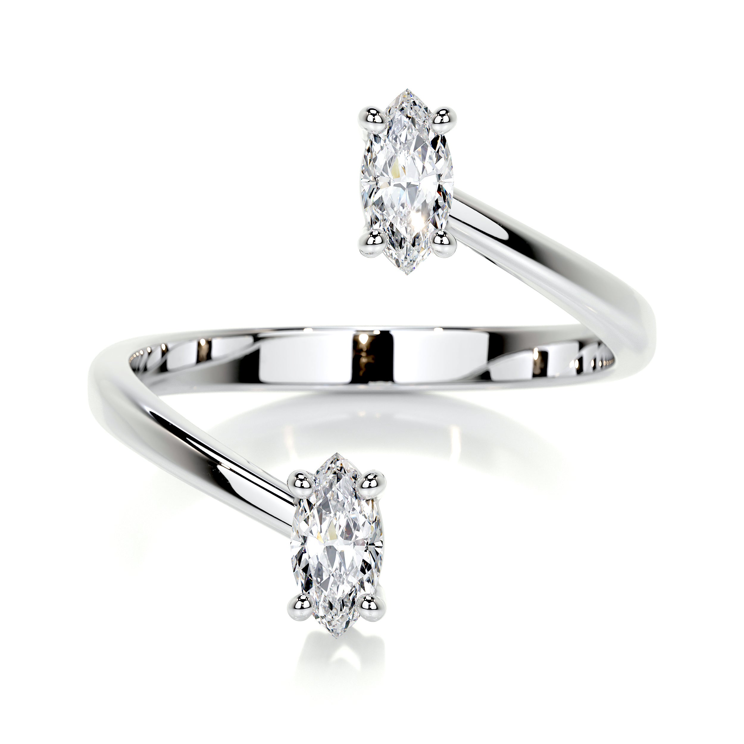 Anita Lab Grown Fashion Ring (0.36 Carat) -14K White Gold