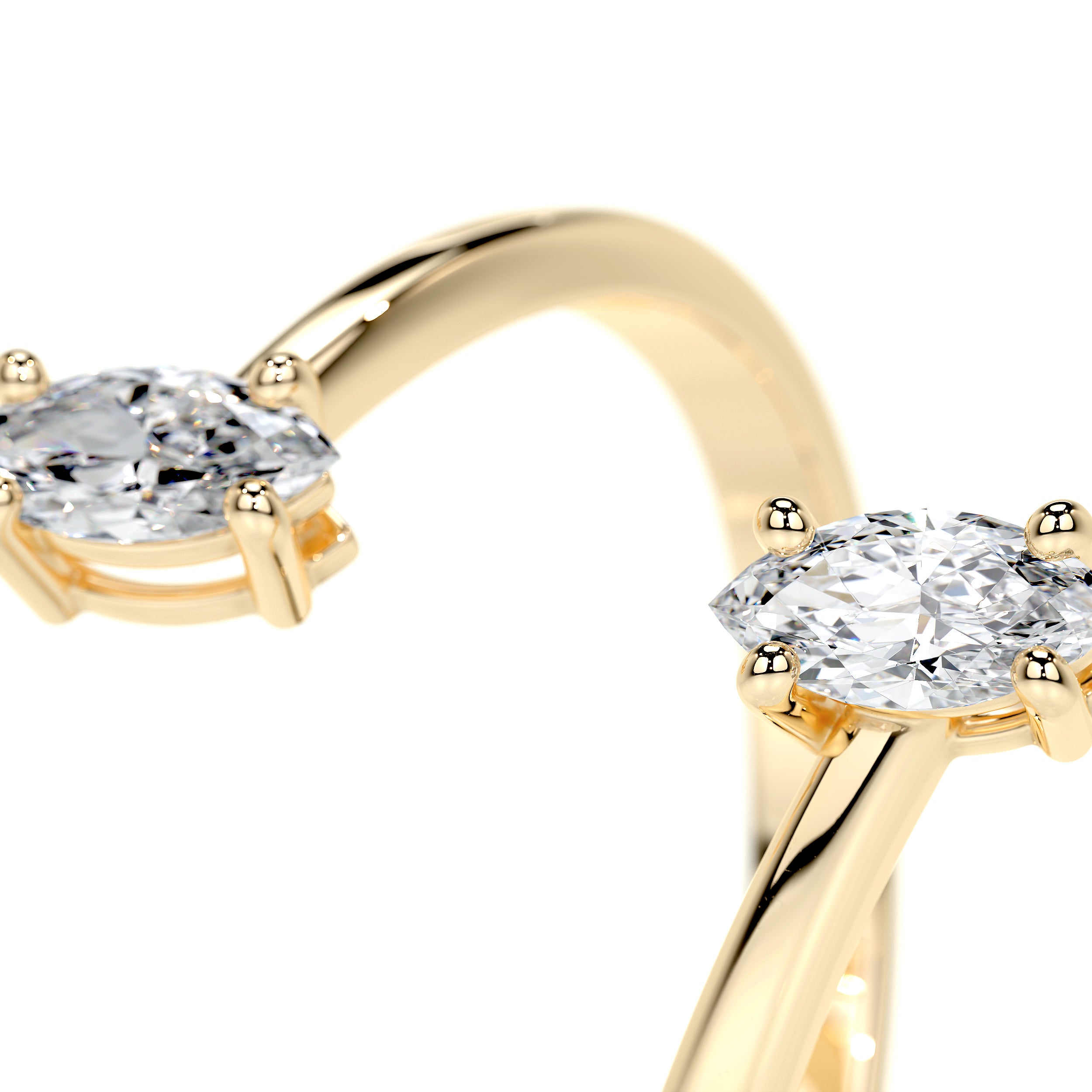 Anita Lab Grown Fashion Ring (0.36 Carat) -18K Yellow Gold
