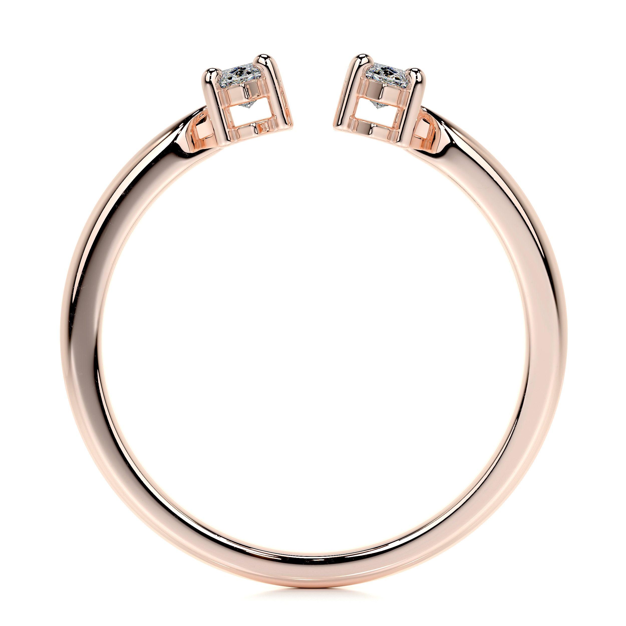 Celine Lab Grown Fashion Ring   (0.36 Carat) -14K Rose Gold