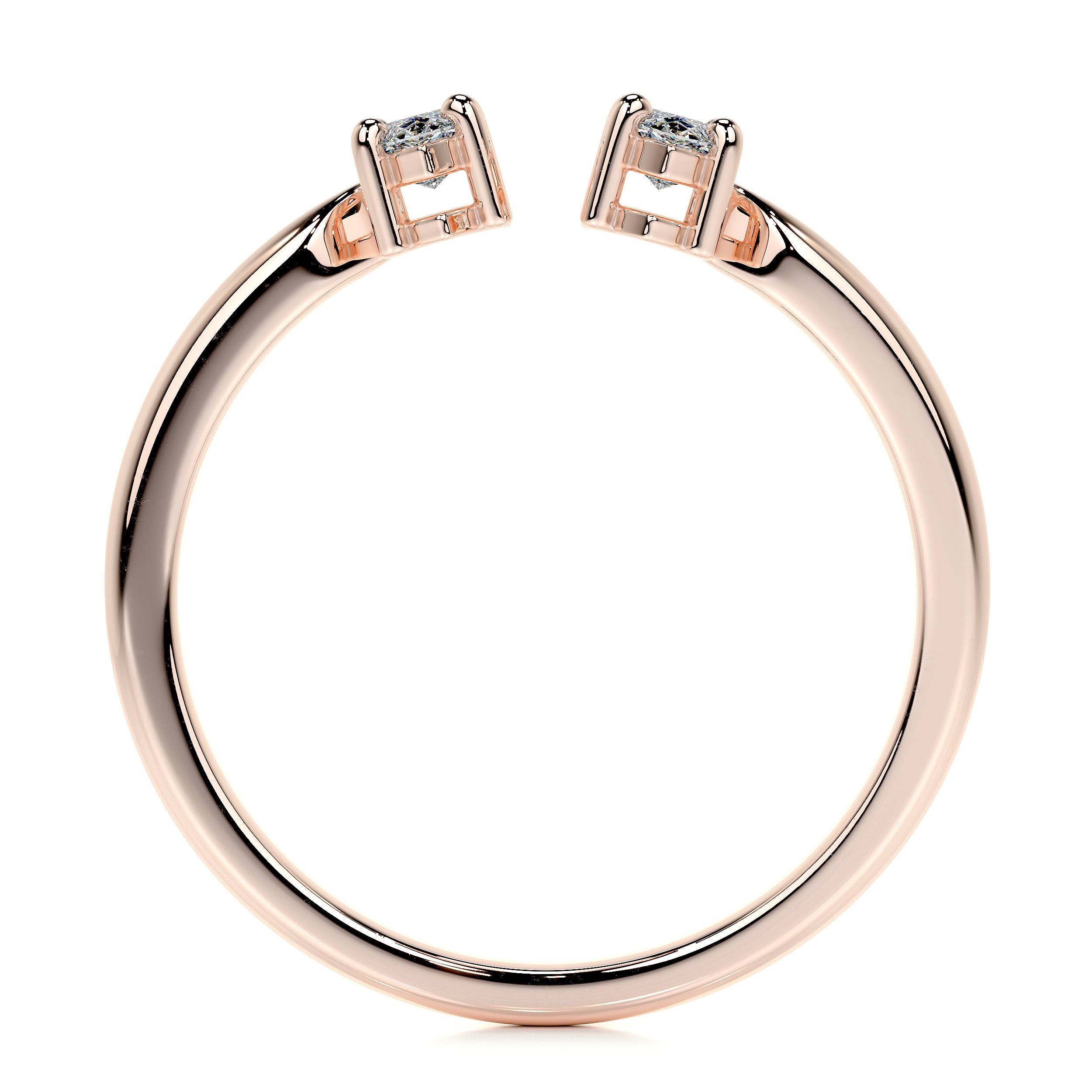 Celine Lab Grown Fashion Ring (0.36 Carat) -14K Rose Gold