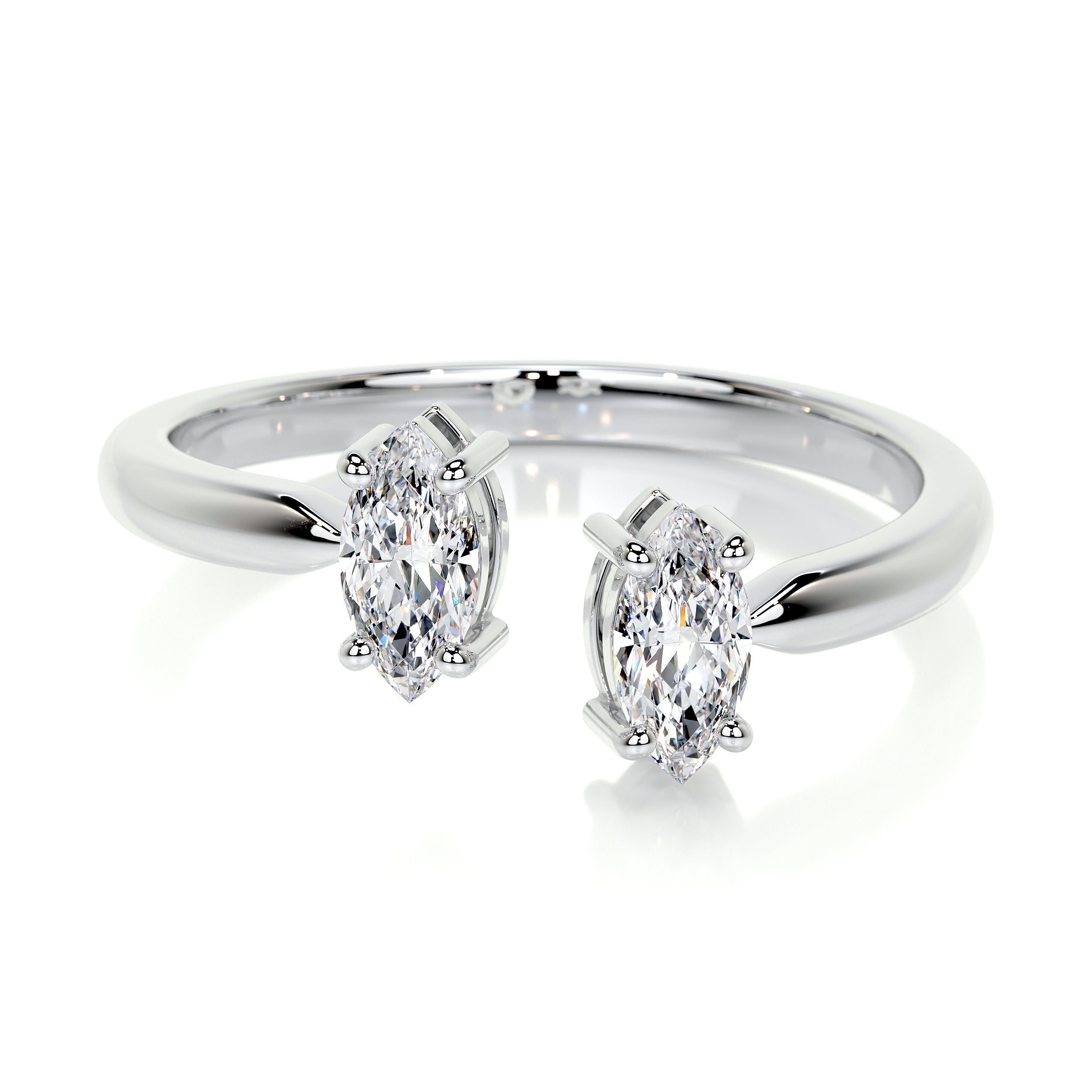 Celine Lab Grown Fashion Ring (0.36 Carat) -Platinum