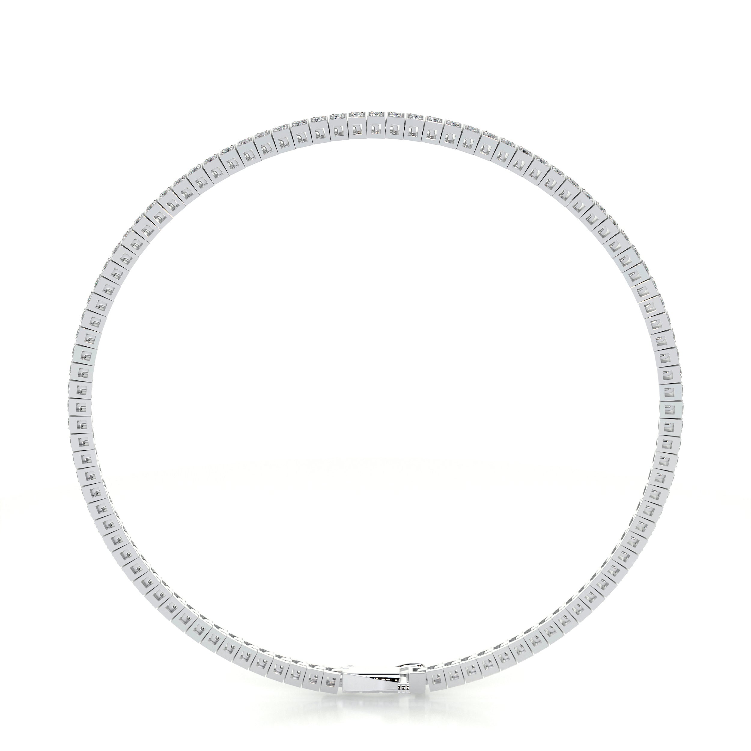 Georgina Diamond Tennis Bracelet (2.00 Carat) -18K White Gold