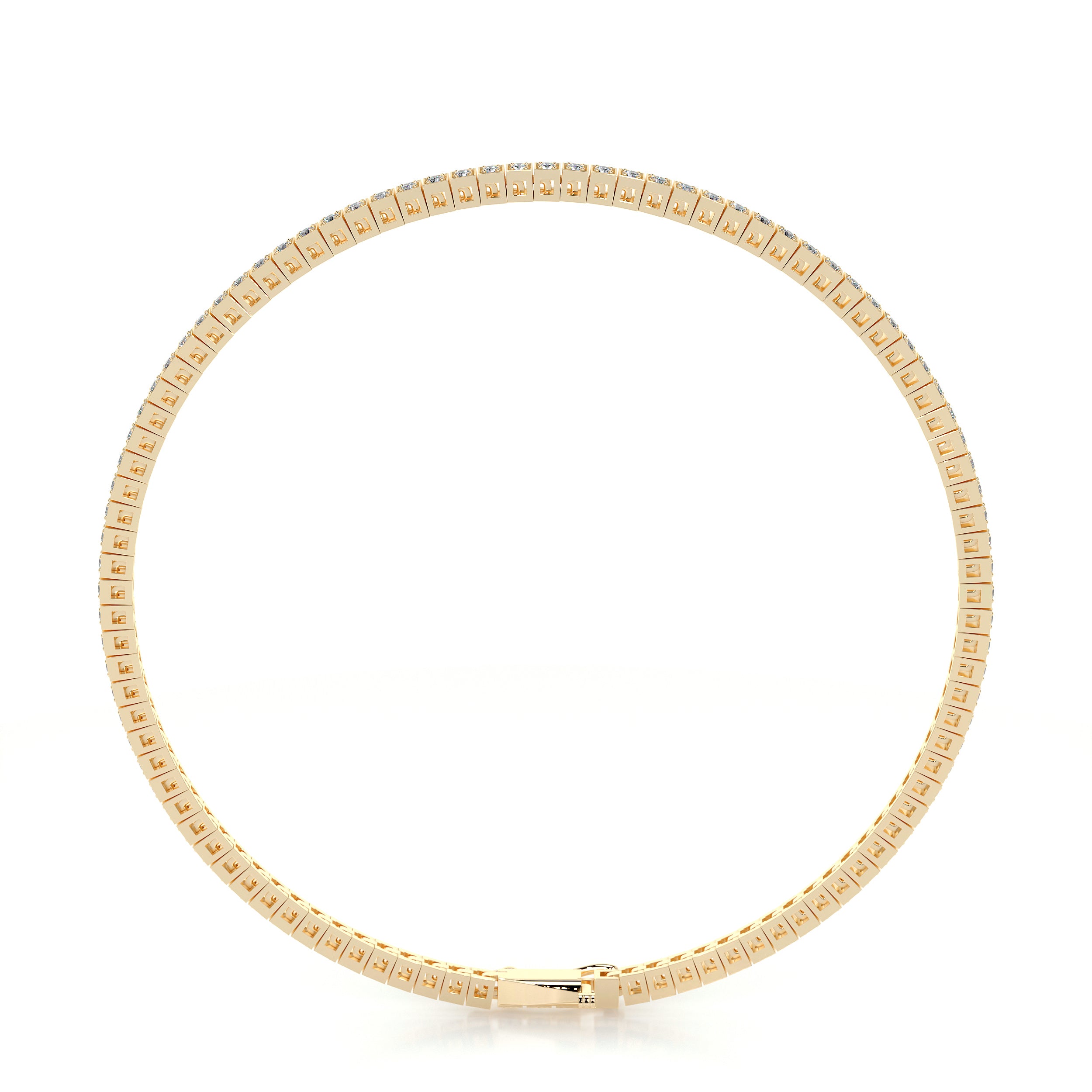 Georgina Diamond Tennis Bracelet (2.00 Carat) -18K Yellow Gold