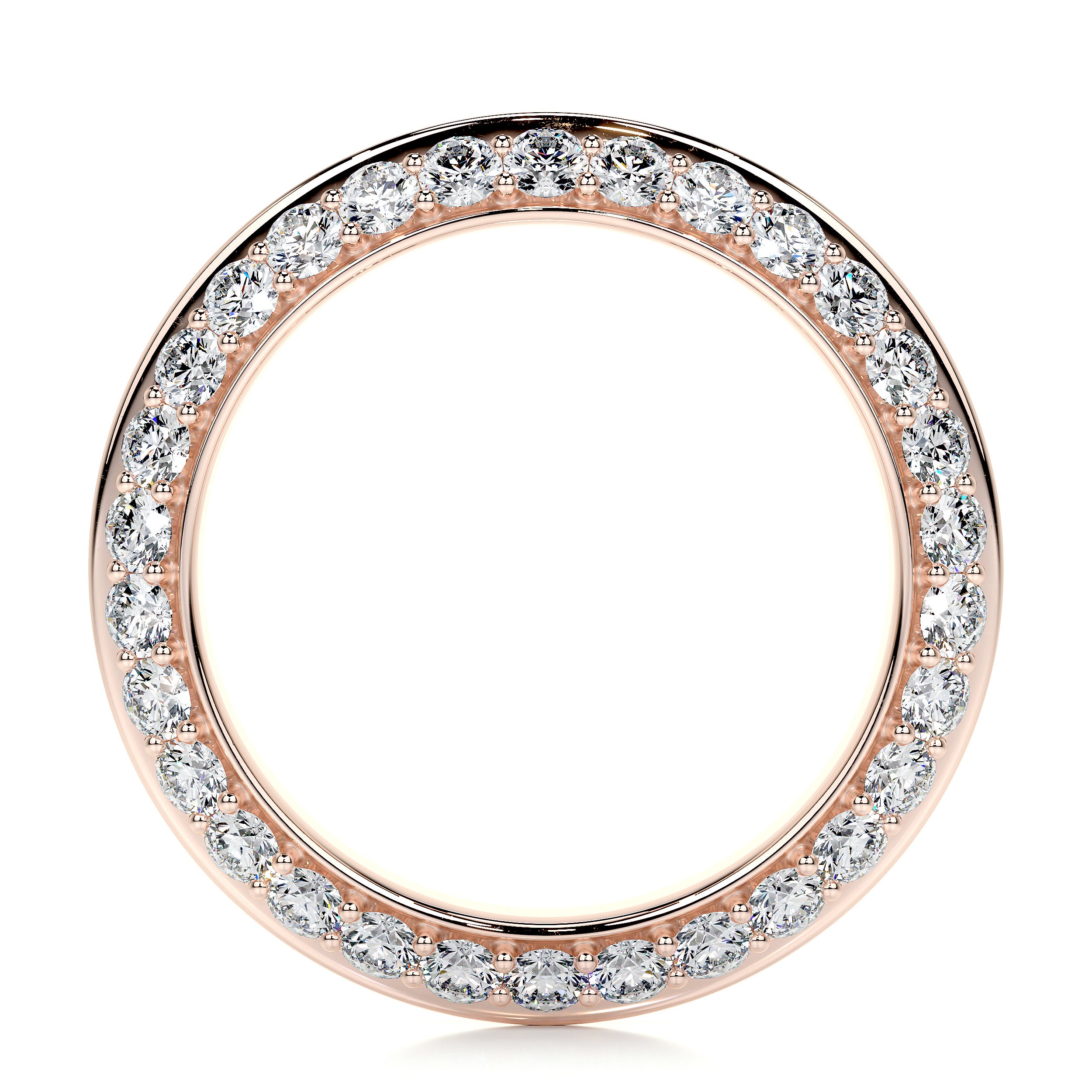 Eliana Lab Grown Diamonds Wedding Ring (0.50 Carat) -14K Rose Gold