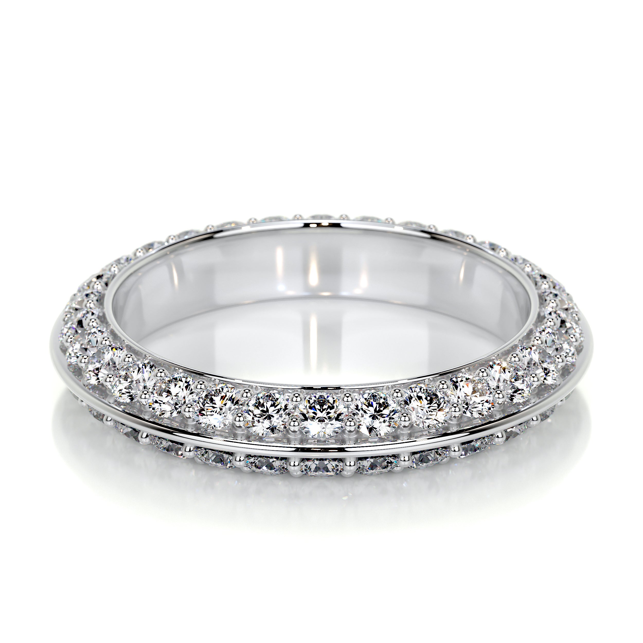 Eliana Lab Grown Diamonds Wedding Ring (0.50 Carat) -14K White Gold