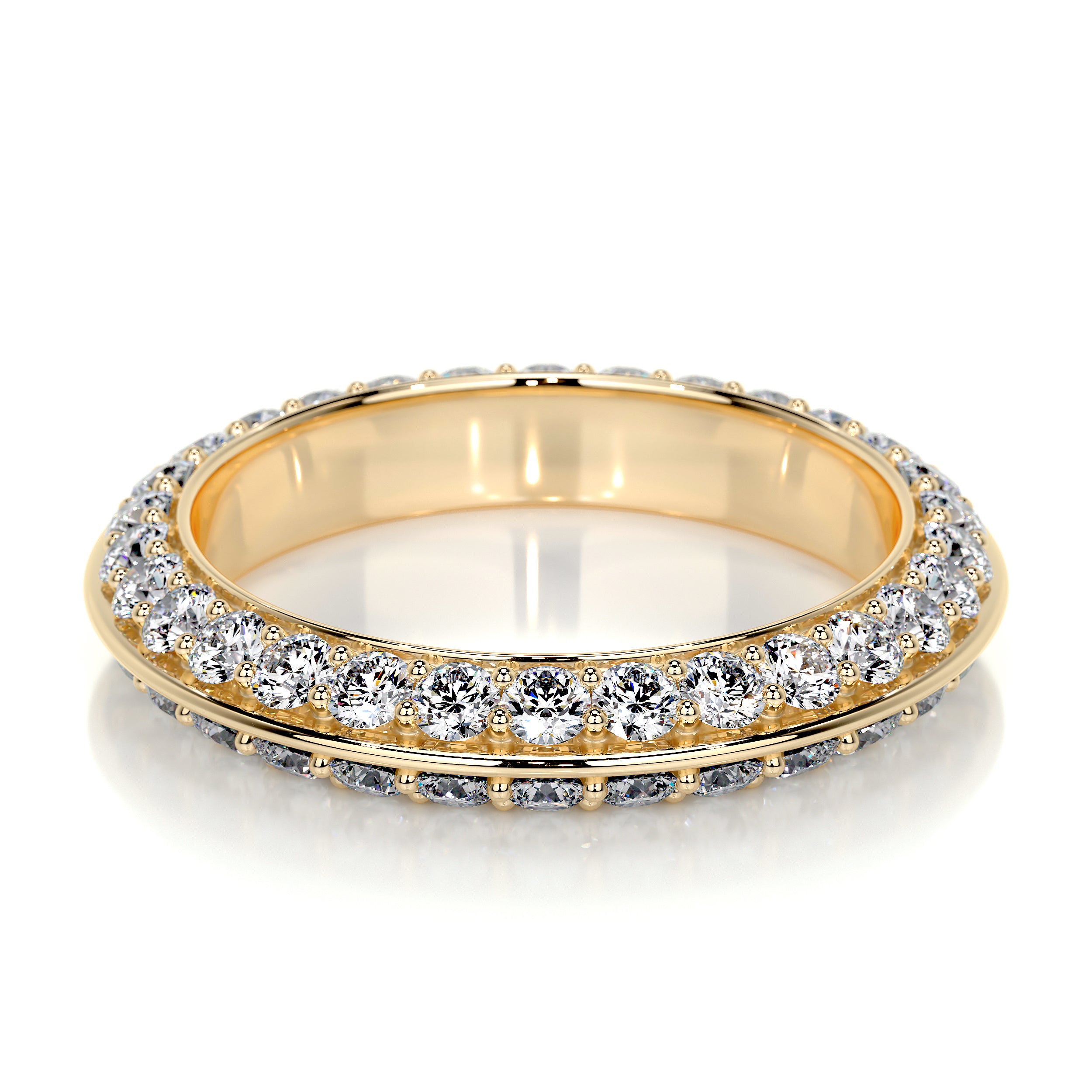 Eliana Lab Grown Diamonds Wedding Ring   (0.50 Carat) -18K Yellow Gold