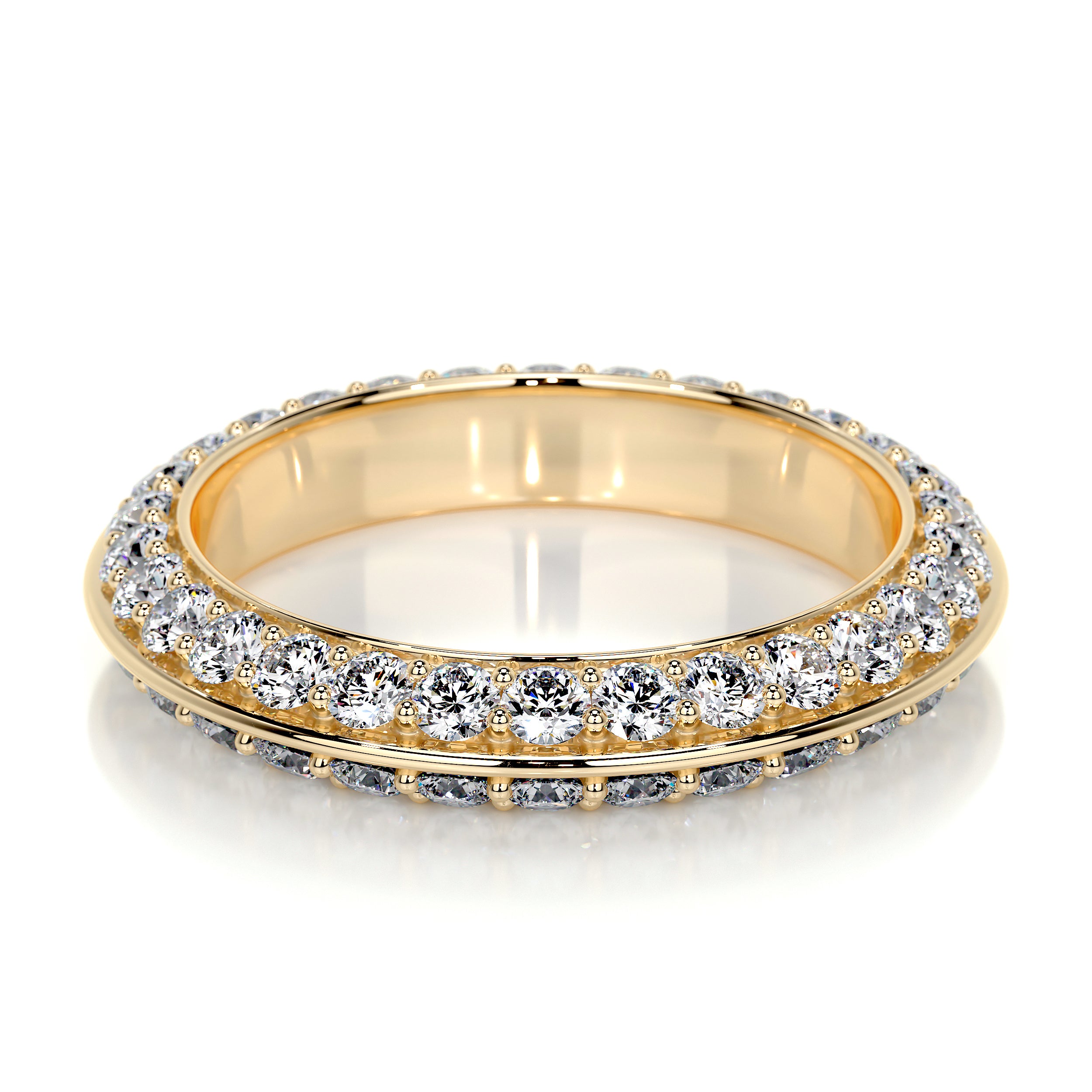 Eliana Lab Grown Diamonds Wedding Ring (0.50 Carat) -18K Yellow Gold