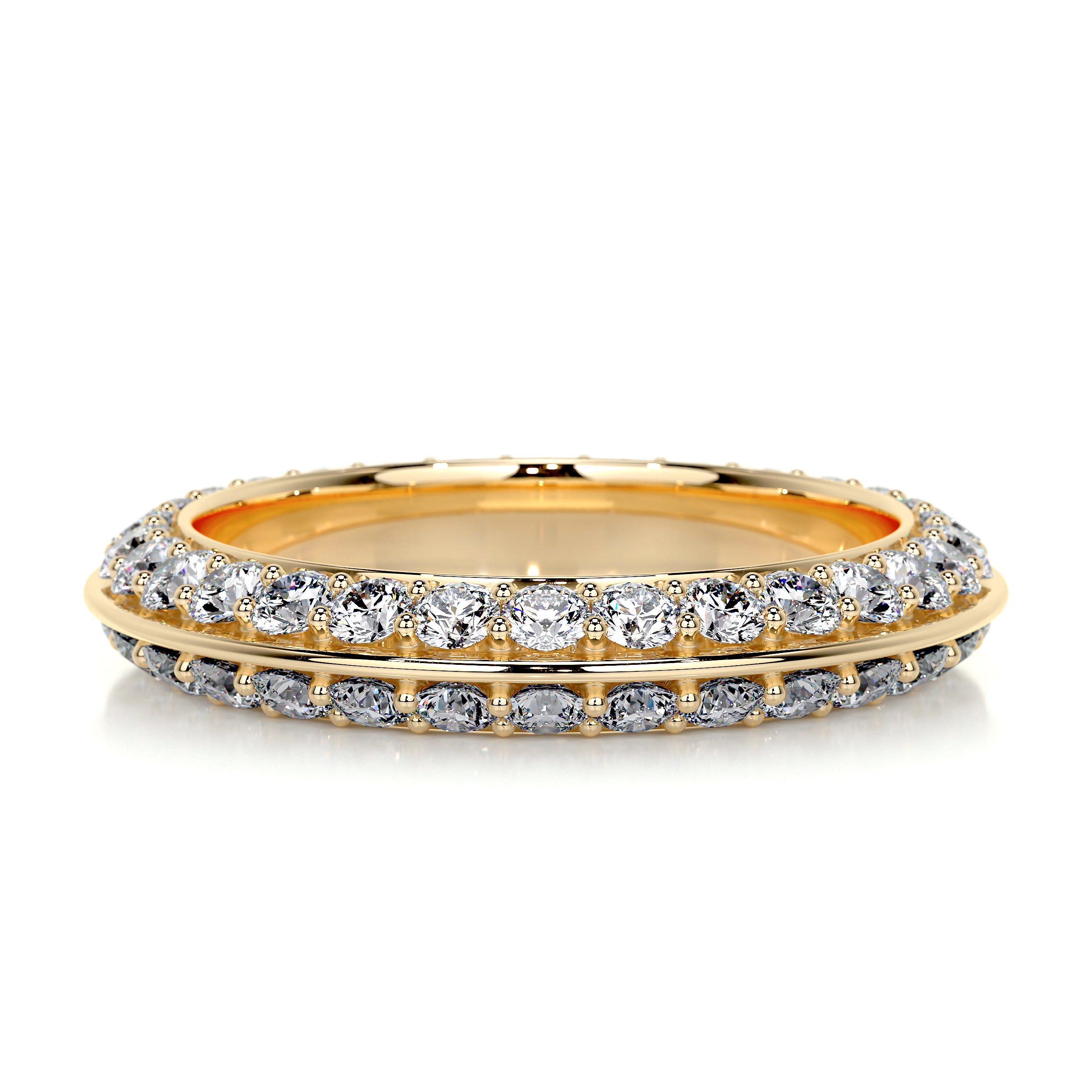 Eliana Wedding Ring   (0.50 Carat) -18K Yellow Gold