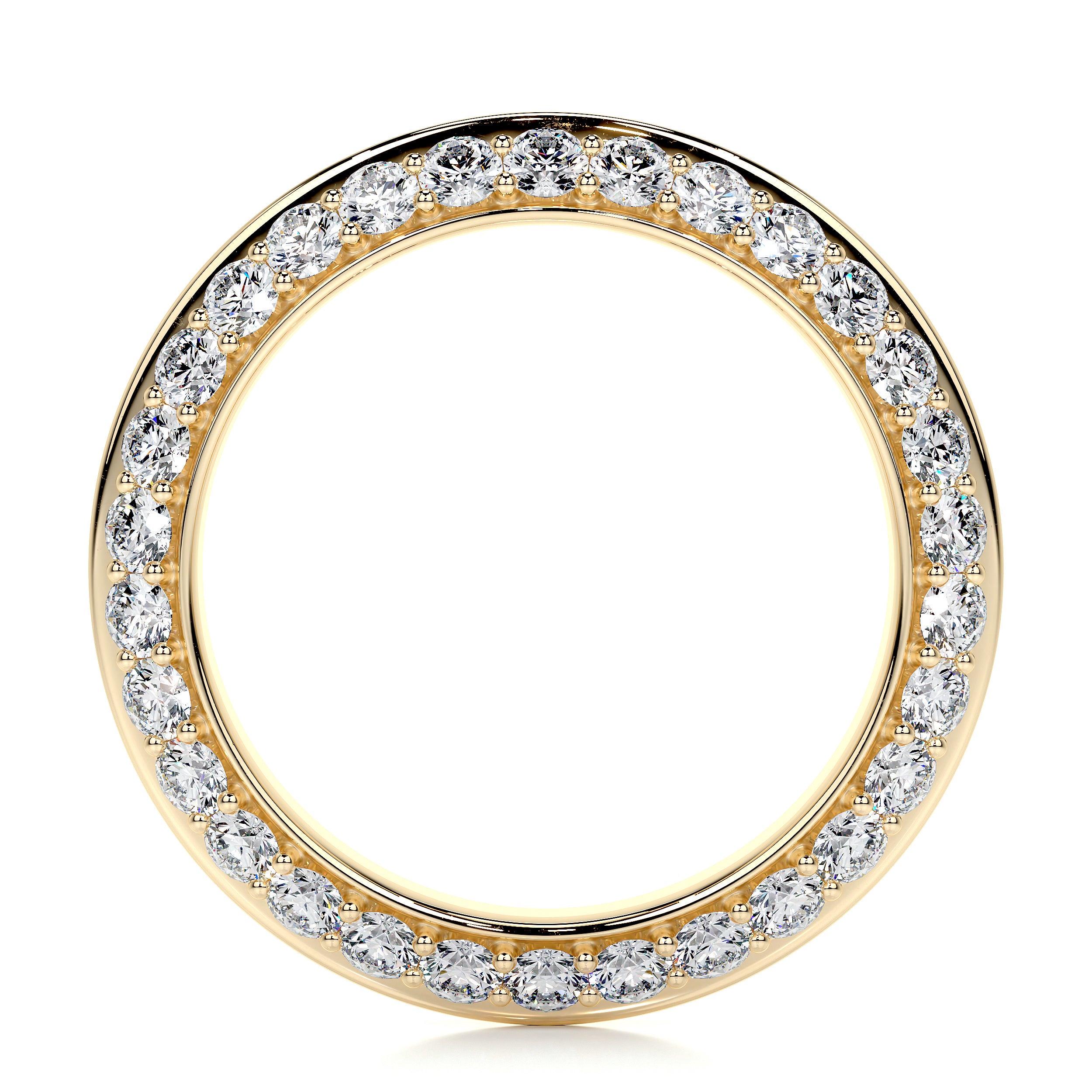Eliana Lab Grown Diamonds Wedding Ring (0.50 Carat) -18K Yellow Gold