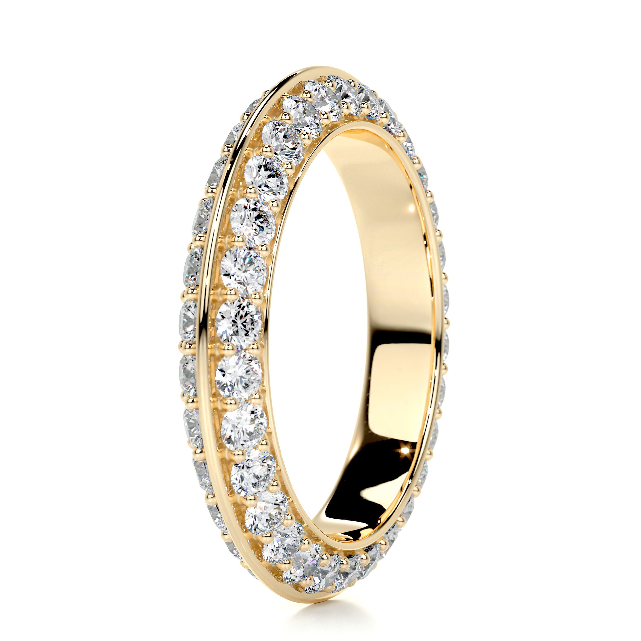 Eliana Wedding Ring (0.50 Carat) -18K Yellow Gold
