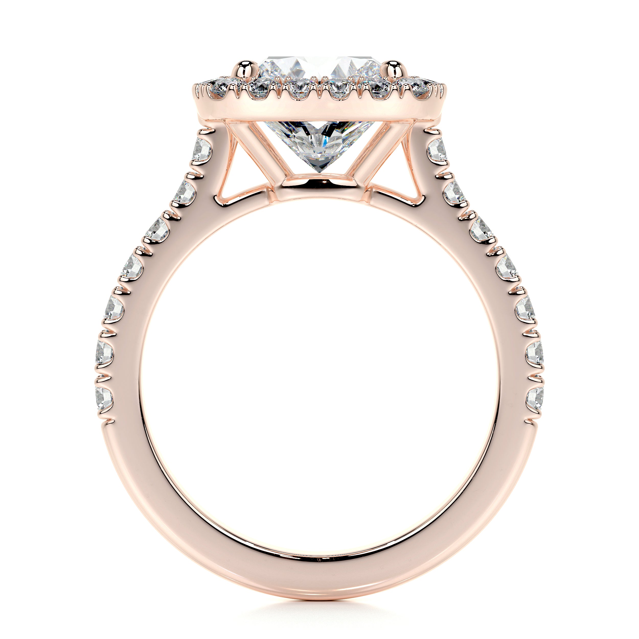 Celeste Lab Grown Diamond Ring -14K Rose Gold