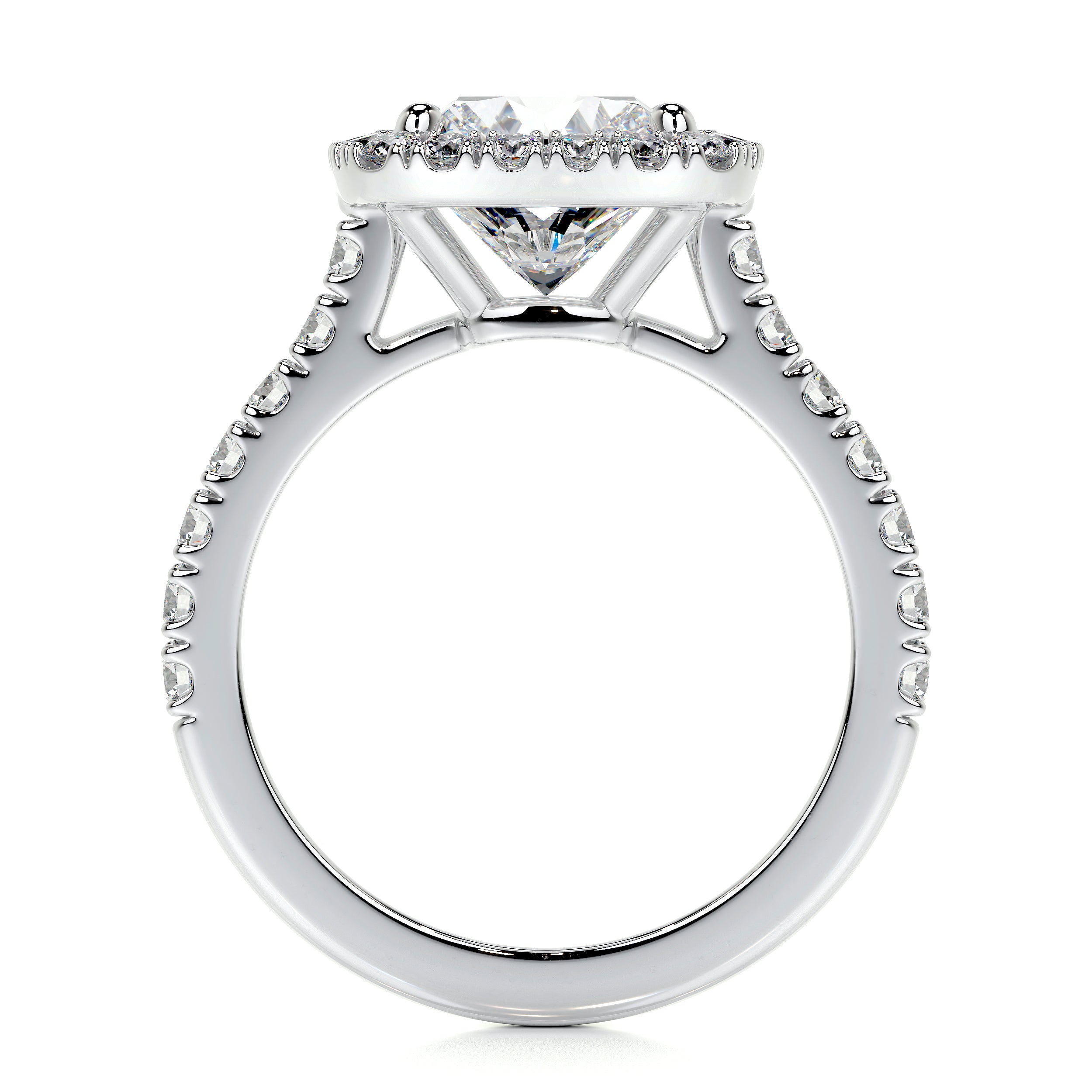 Celeste Lab Grown Diamond Ring -14K White Gold