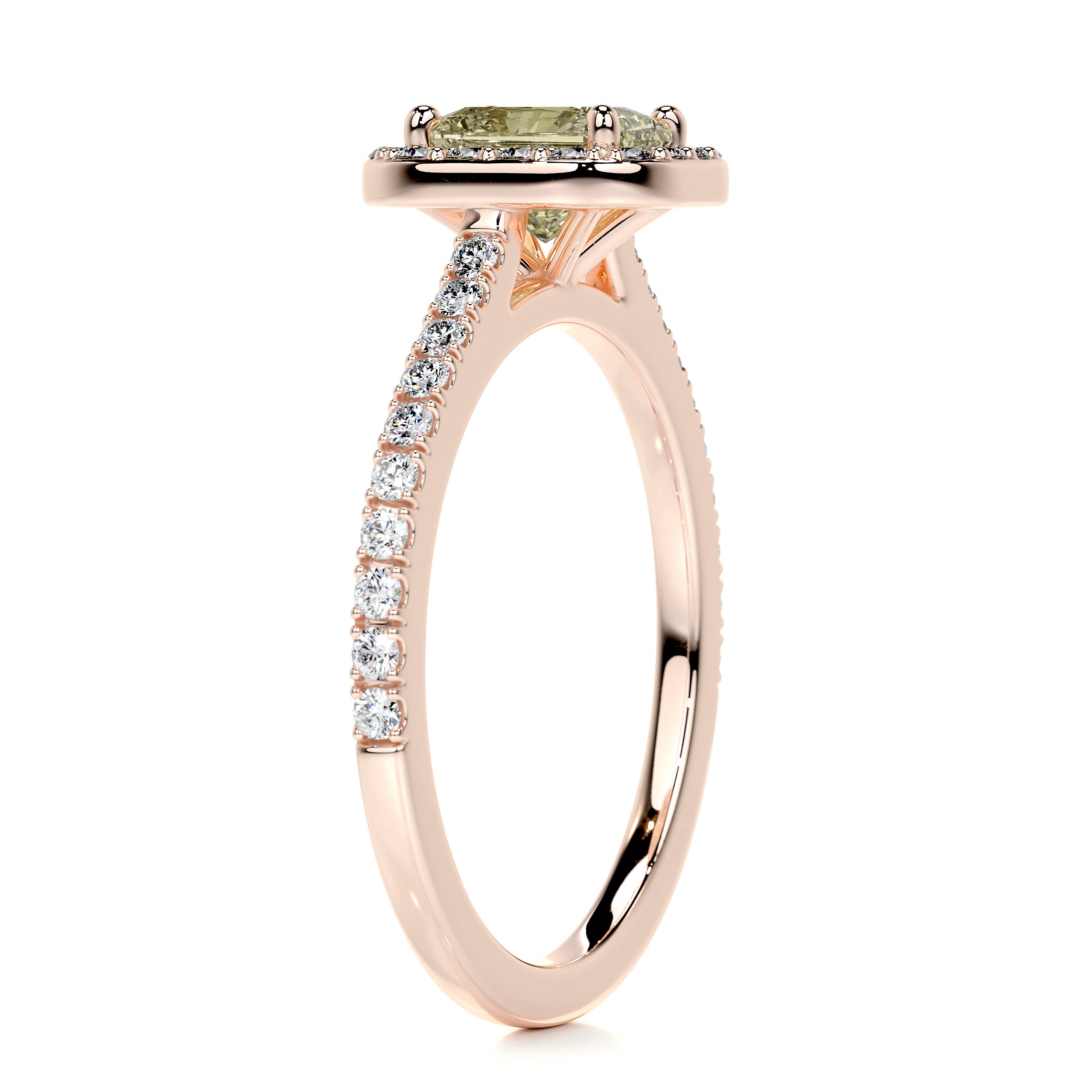 Cora Diamond Engagement Ring -14K Rose Gold