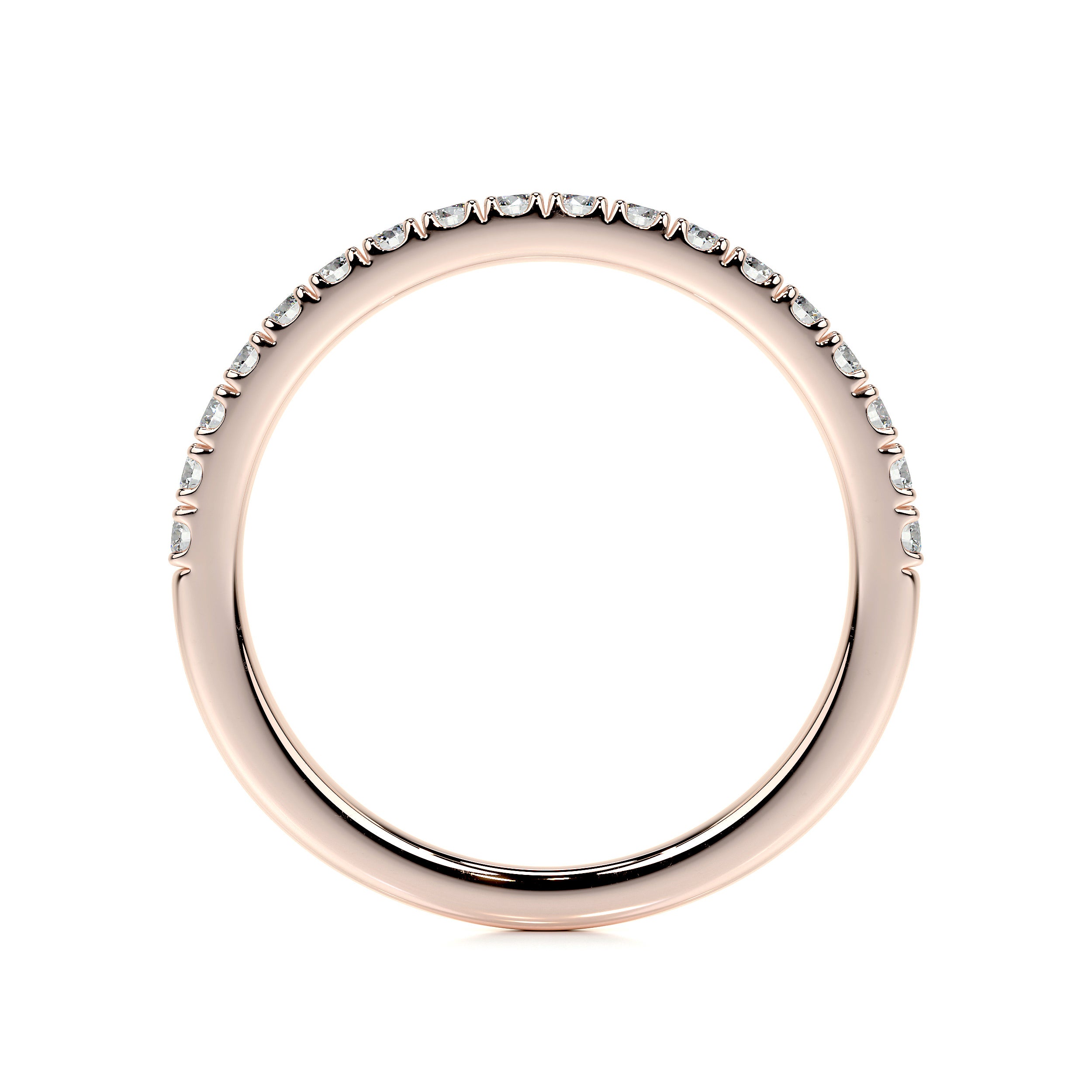 Stephanie Lab Grown Diamond Wedding Ring (0.3 Carat) - 14K Rose Gold