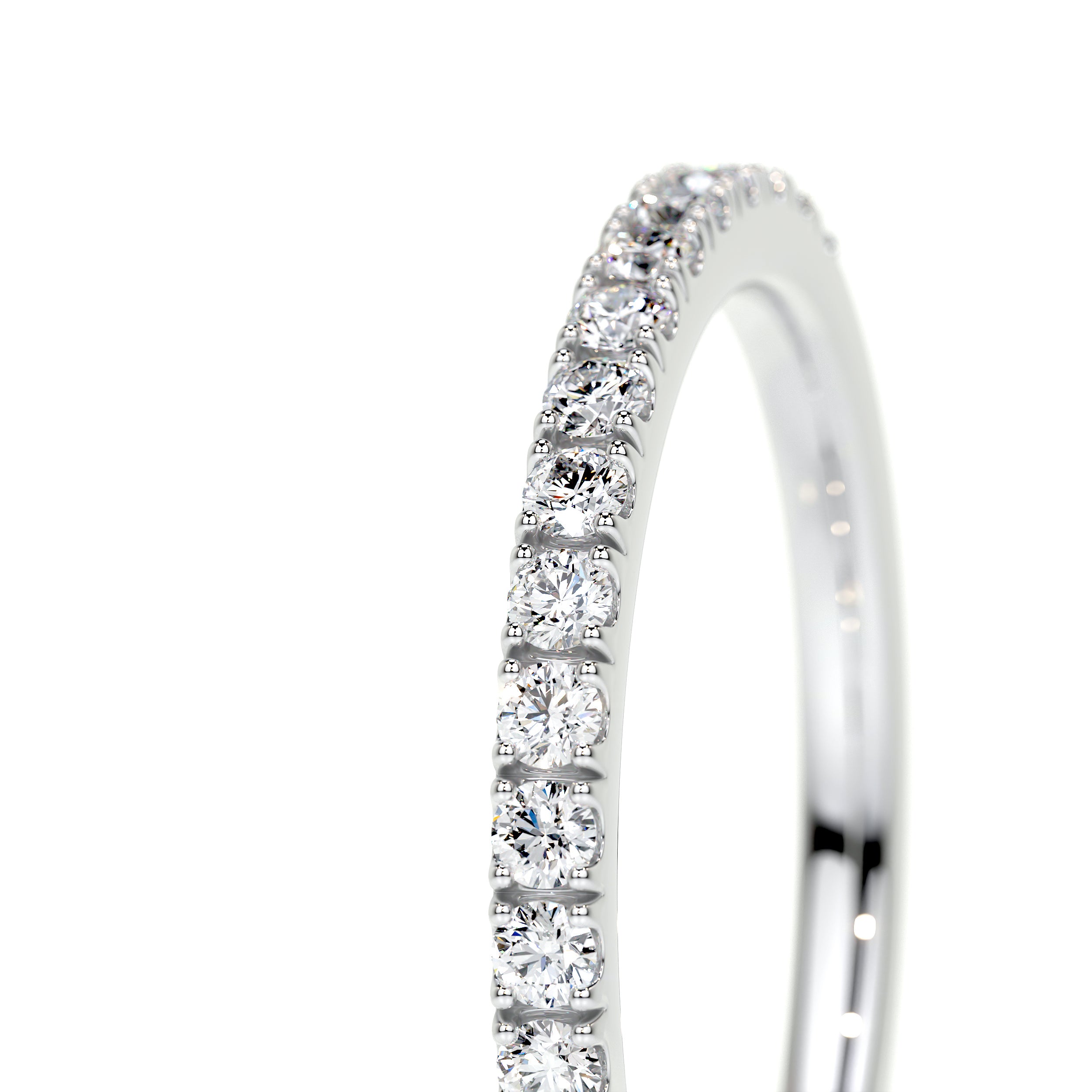 Stephanie Lab Grown Diamond Wedding Ring   (0.3 Carat) - 14K White Gold