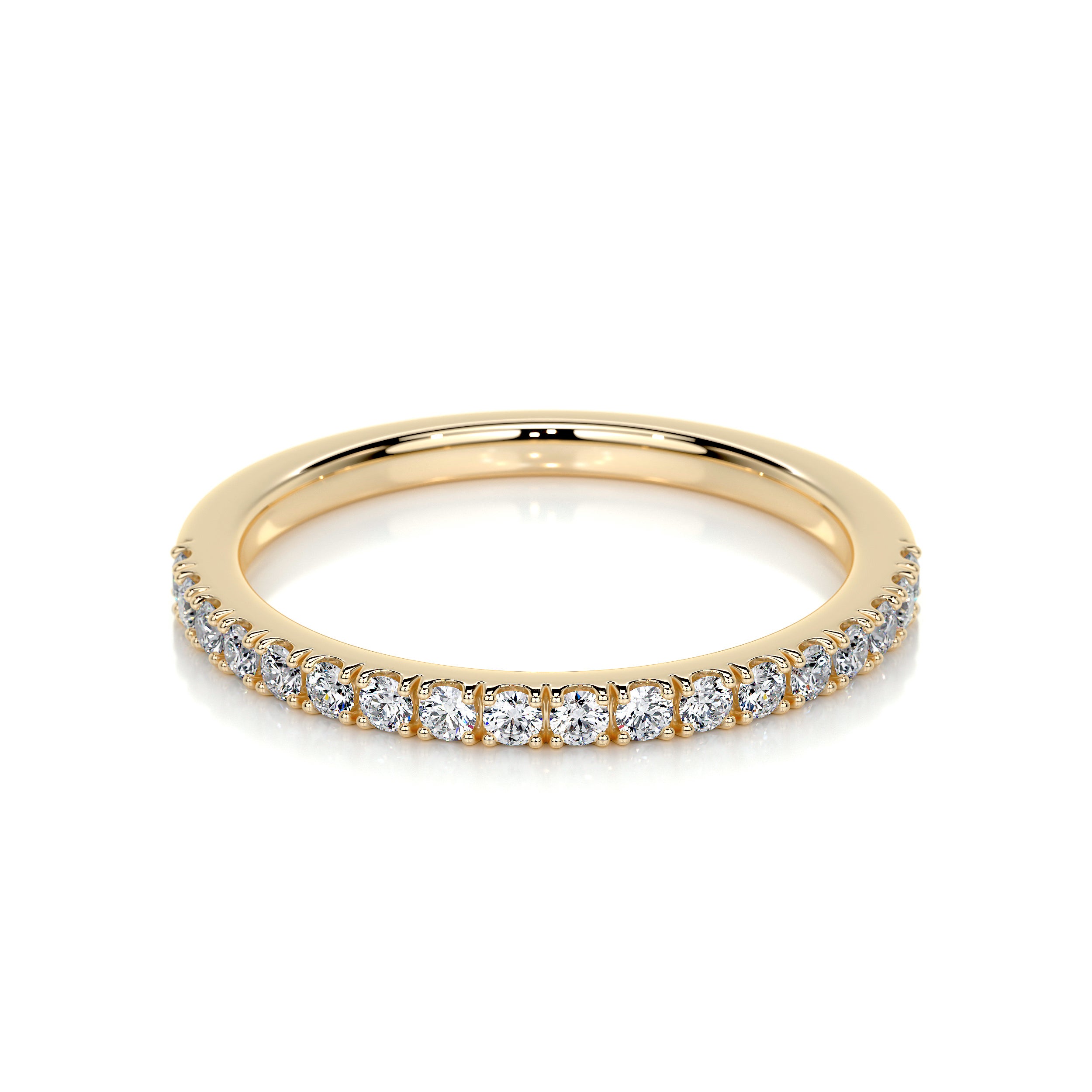 Stephanie Lab Grown Diamond Wedding Ring   (0.3 Carat) - 18K Yellow Gold