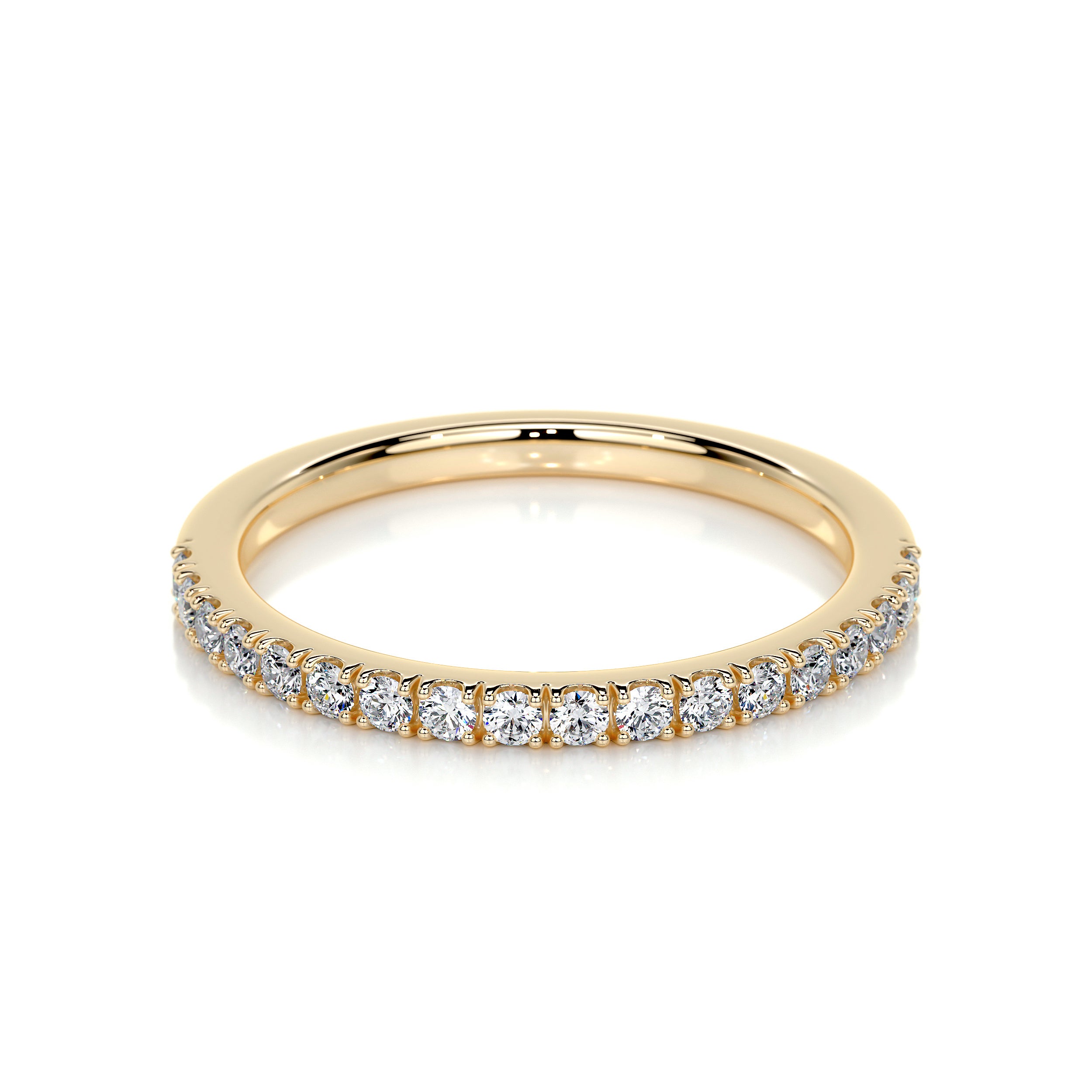 Stephanie Lab Grown Diamond Wedding Ring (0.3 Carat) - 18K Yellow Gold
