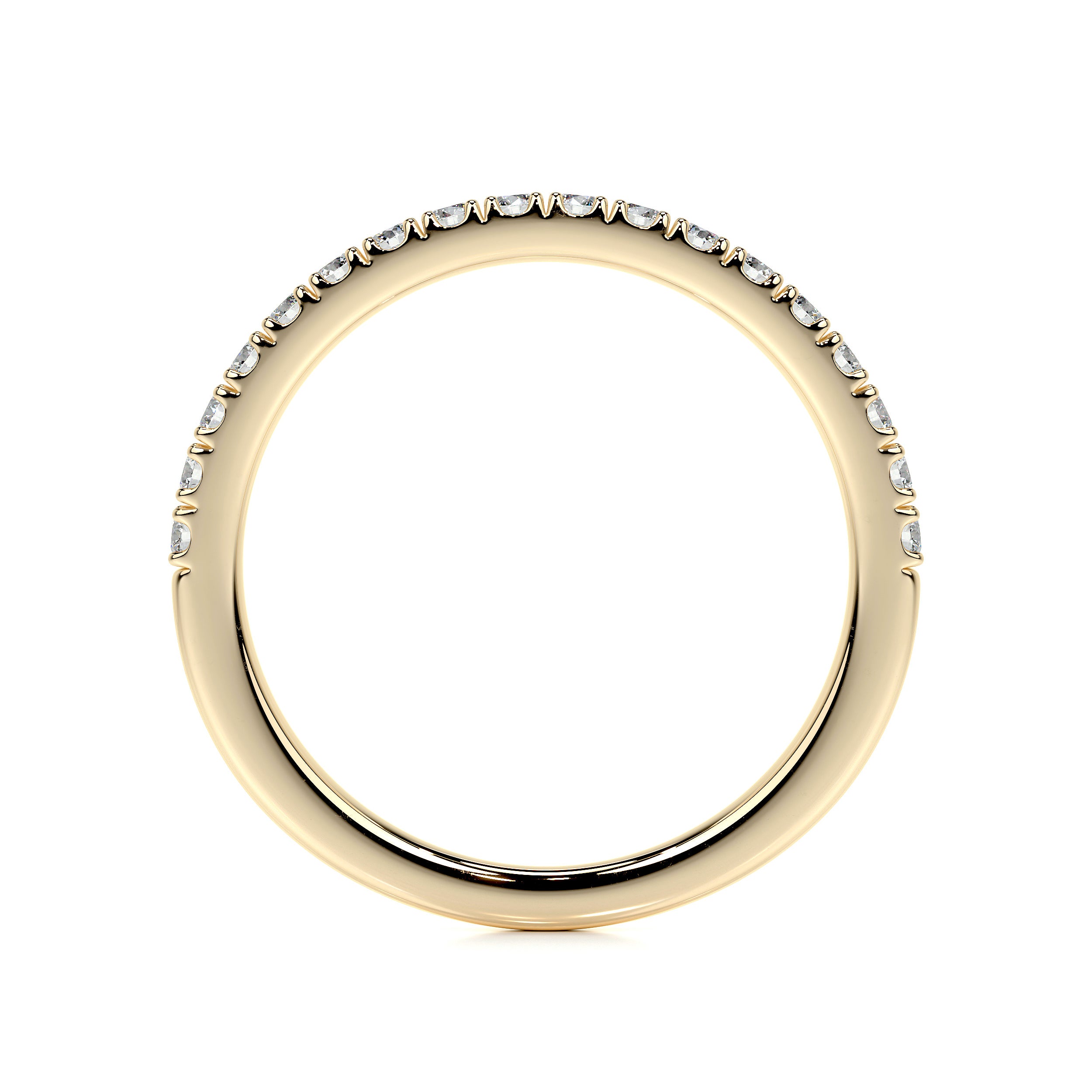 Stephanie Lab Grown Diamond Wedding Ring (0.3 Carat) - 18K Yellow Gold