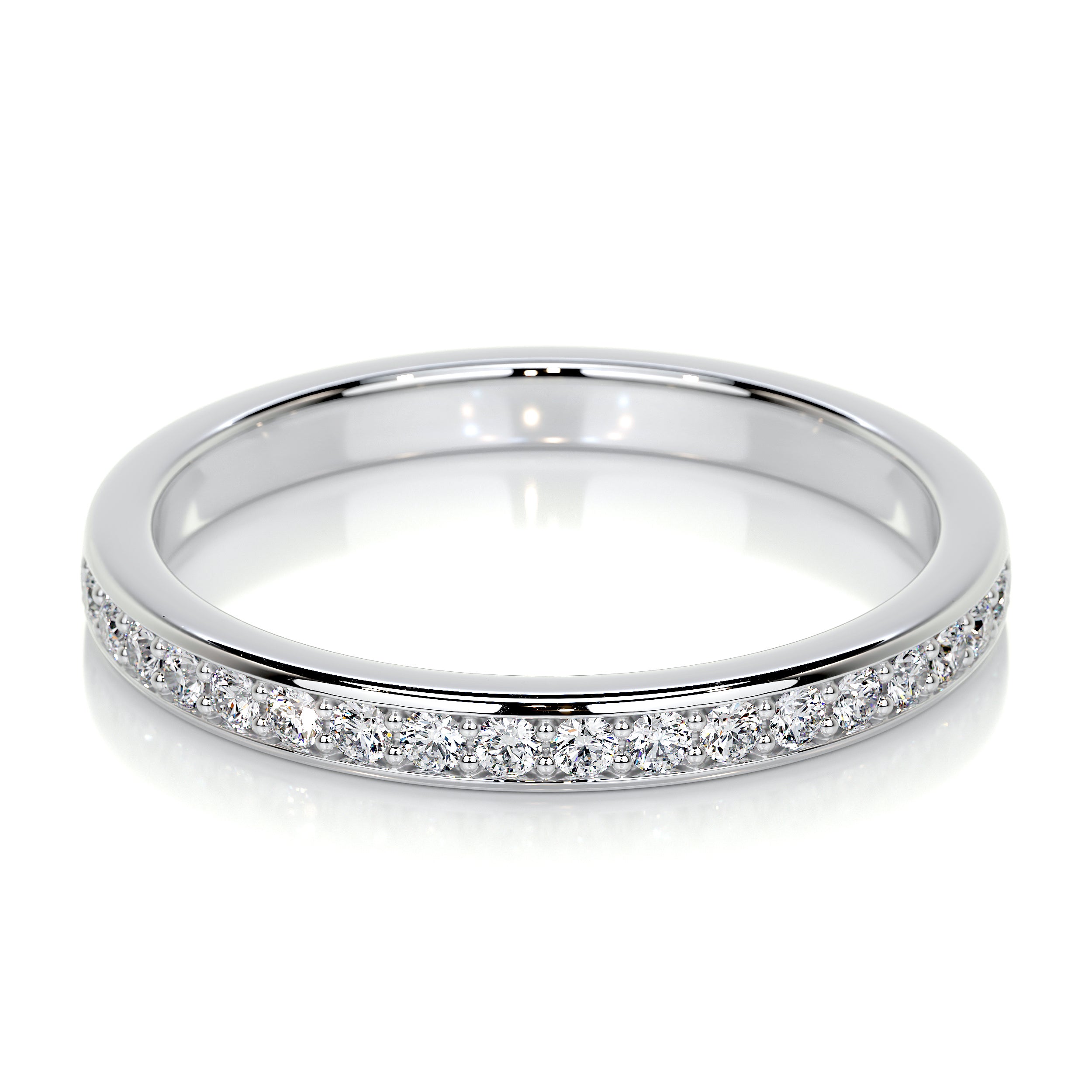 Giselle Lab Grown Diamond Wedding Ring   (0.2 Carat) -14K White Gold