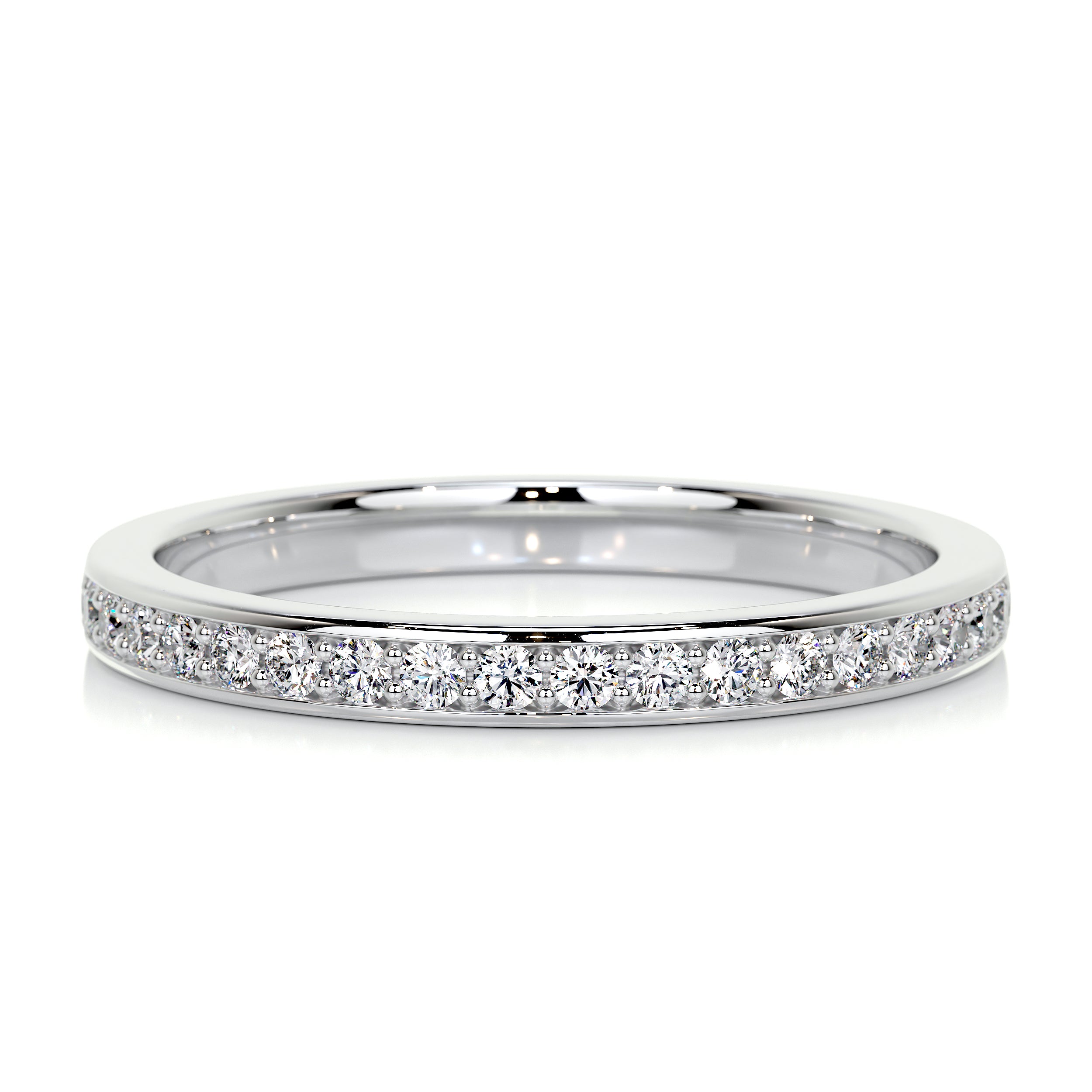 Giselle Diamond Wedding Ring   (0.2 Carat) -14K White Gold